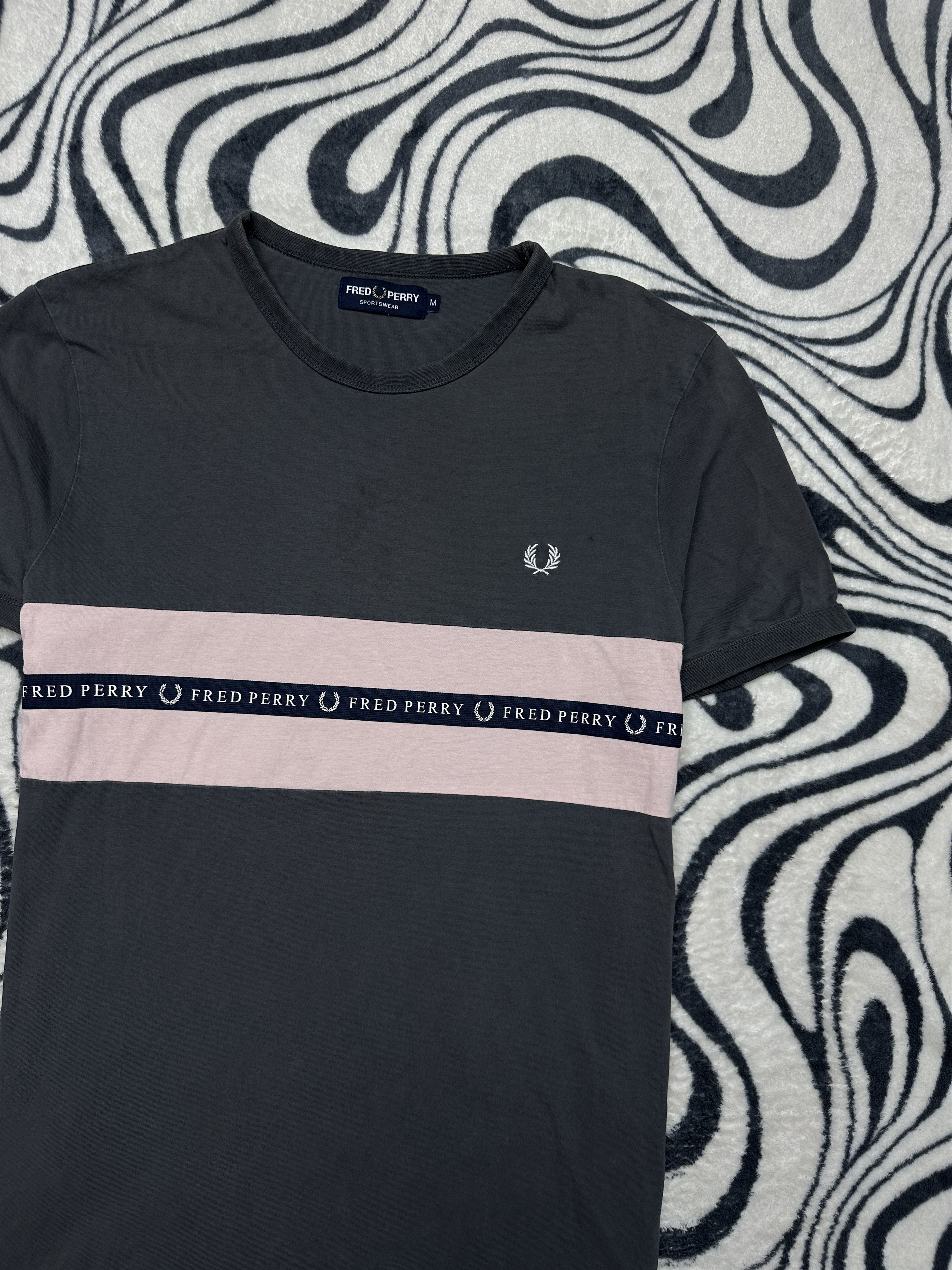 Fred Perry Fred Perry Vintage Mens T-Shirt Tee Y2K Size US M / EU 48-50 / 2 - 2 Thumbnail