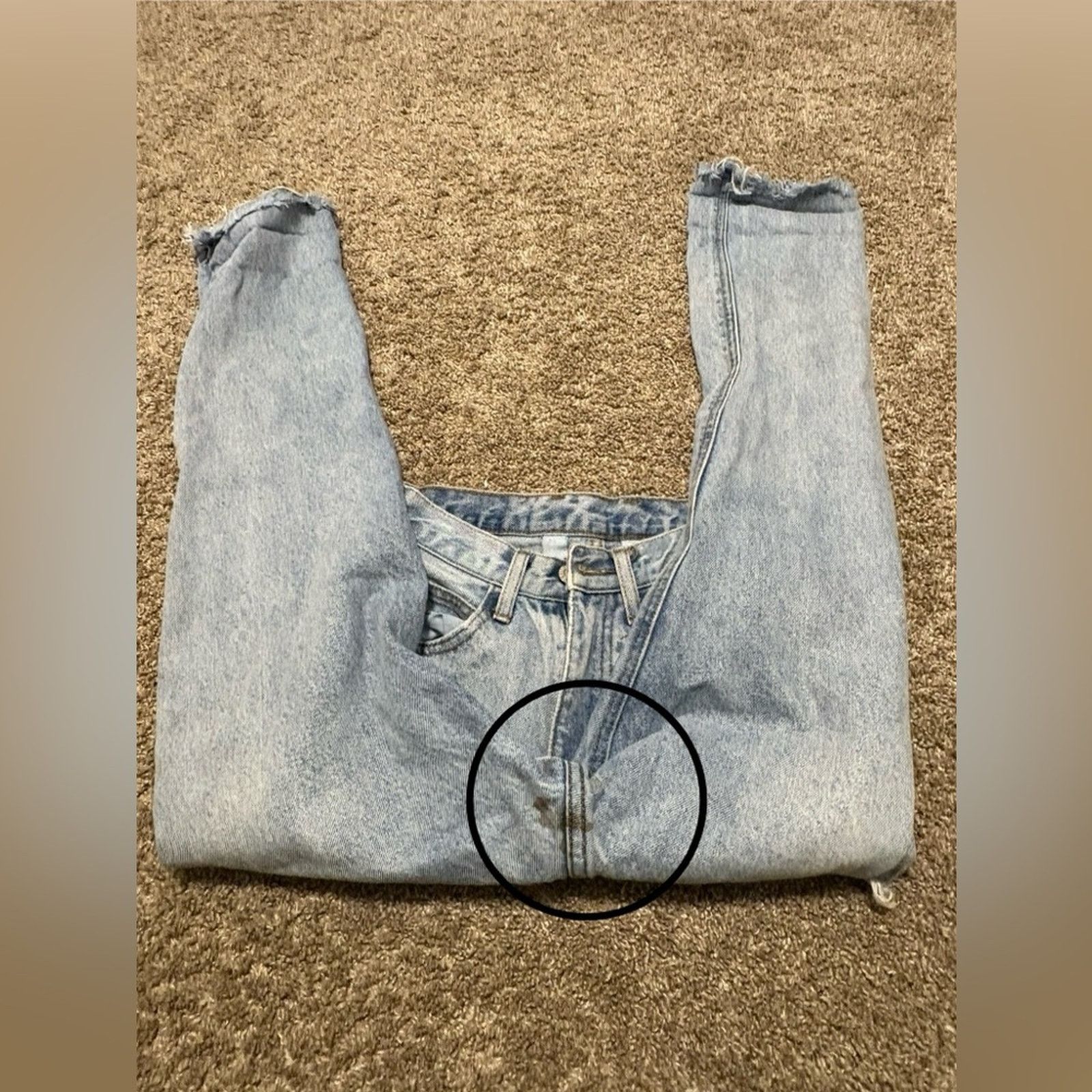 Brandy Melville (John Galt/Brandy Meville) Denim Baggy Jeans: Size Small Size 28" / US 6 / IT 42 - 5 Thumbnail