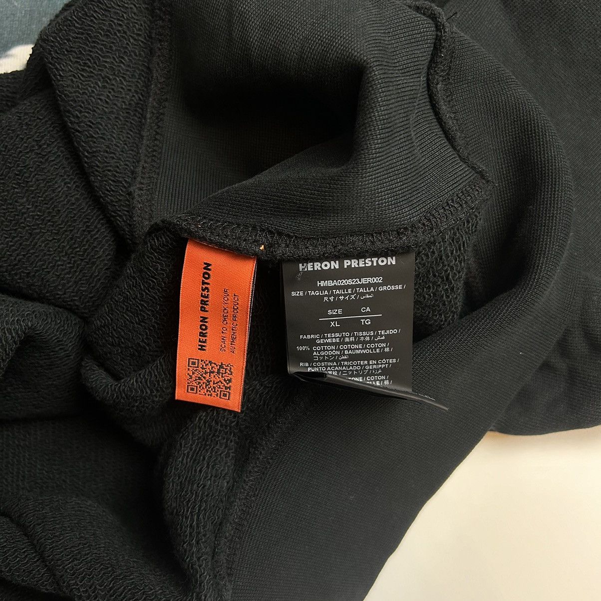Heron Preston *NEW* Heron Preston Censored Sweatshirt Size US XL / EU 56 / 4 - 3 Thumbnail