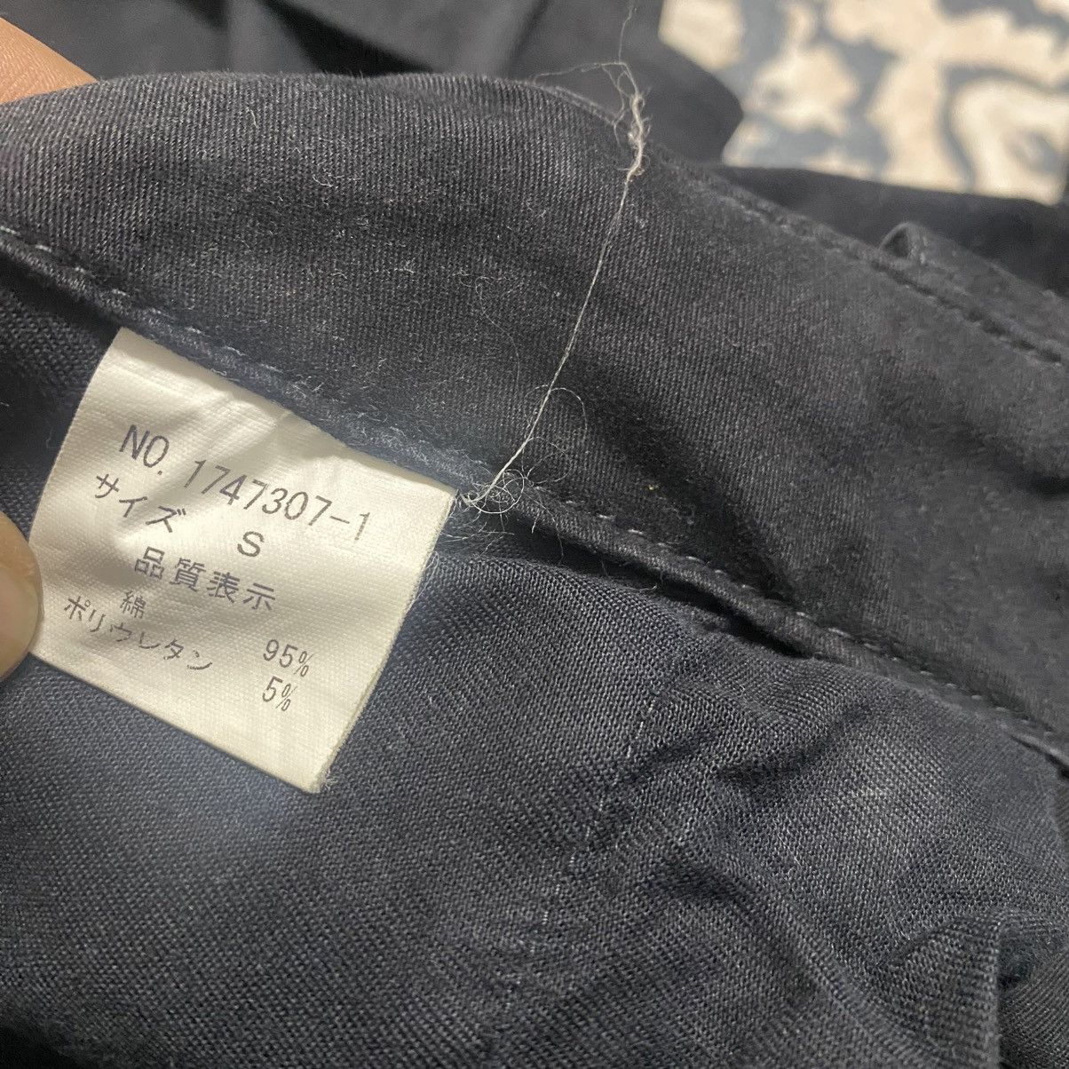 Tete Homme TETE HOMME Black Moleskin Bondage Cargo Pants Size US 32 / EU 48 - 20 Thumbnail