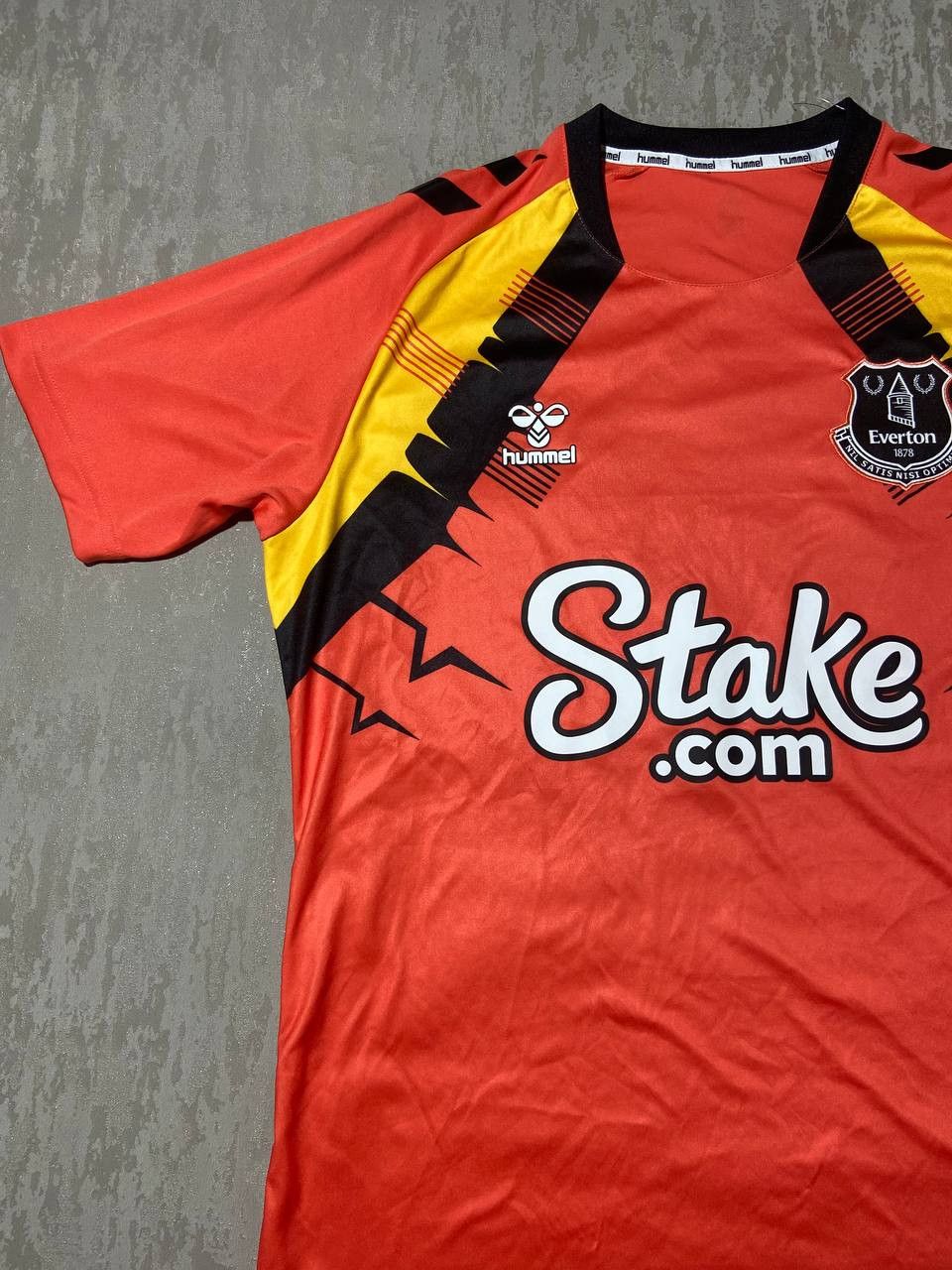 Hummel Everton 22-23 goalkeeper third kit + shorts jersey soccer Size US L / EU 52-54 / 3 - 2 Thumbnail