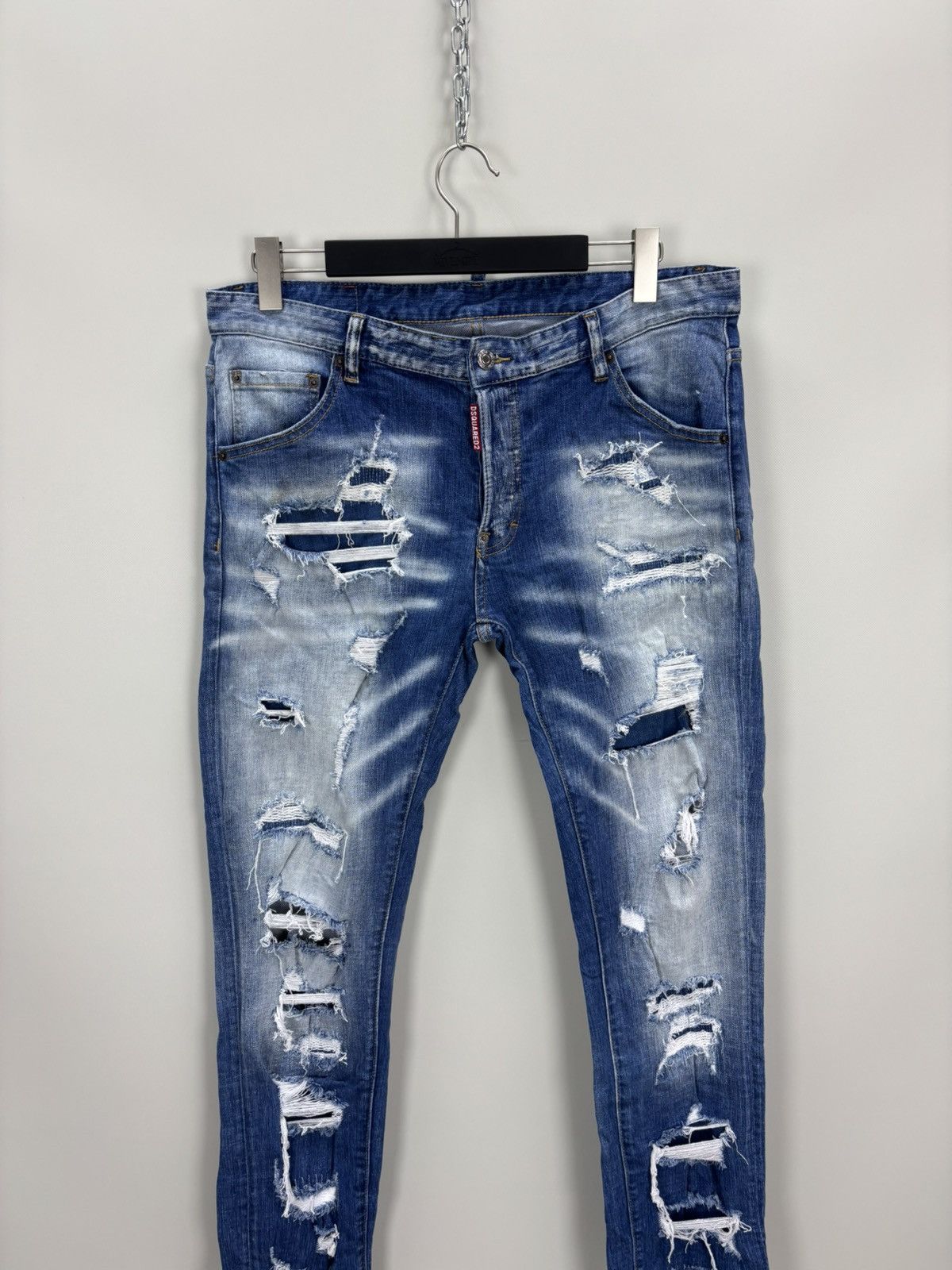 Dsquared2 Mens jeans Dsquared2 Size 54 Color Blue Size US 34 / EU 50 - 2 Thumbnail