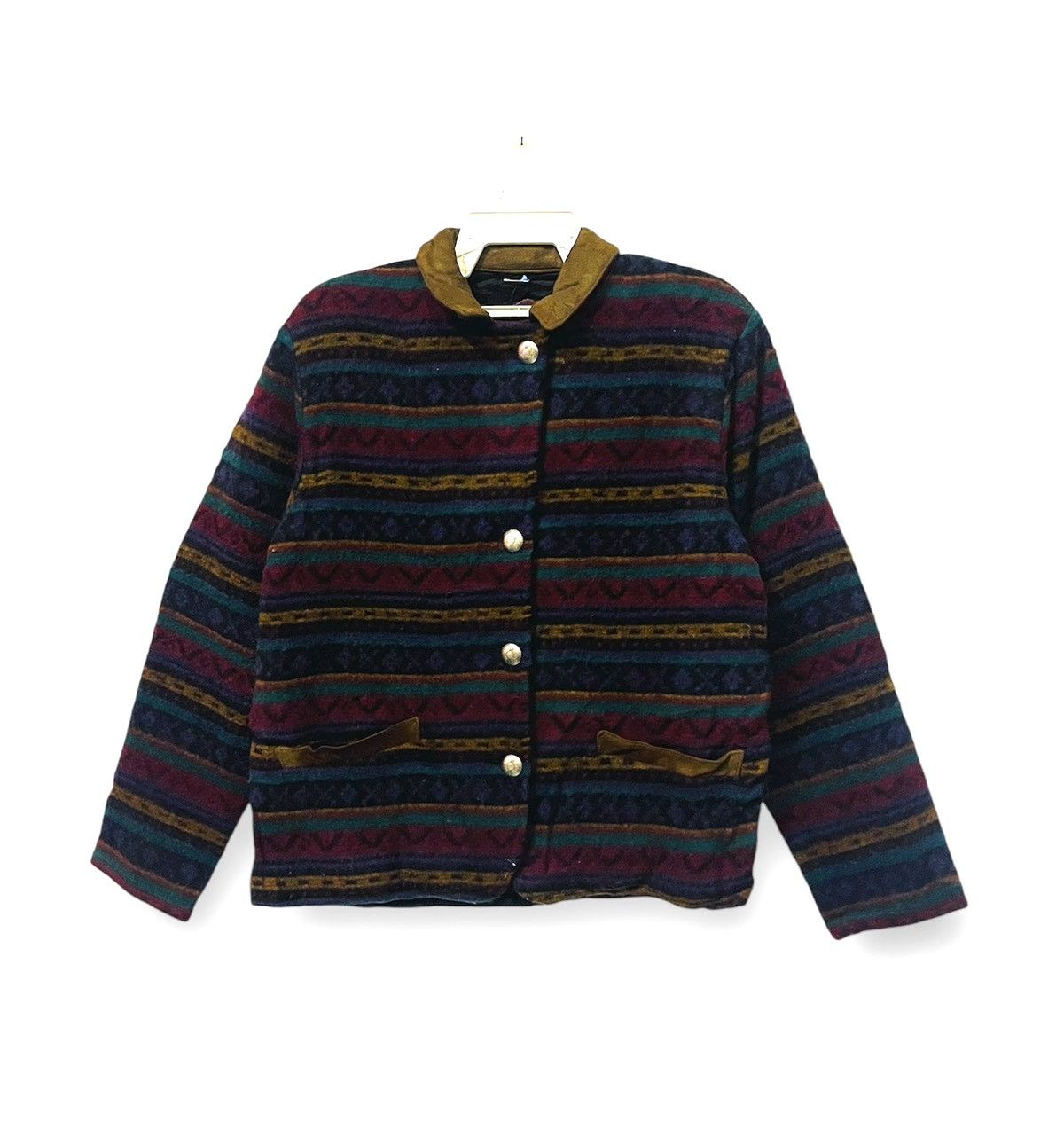 Vintage × Woolrich Woolen Mills Vintage Woolrich Button Up Wool Jacket Size M / US 6-8 / IT 42-44 - 1 Thumbnail