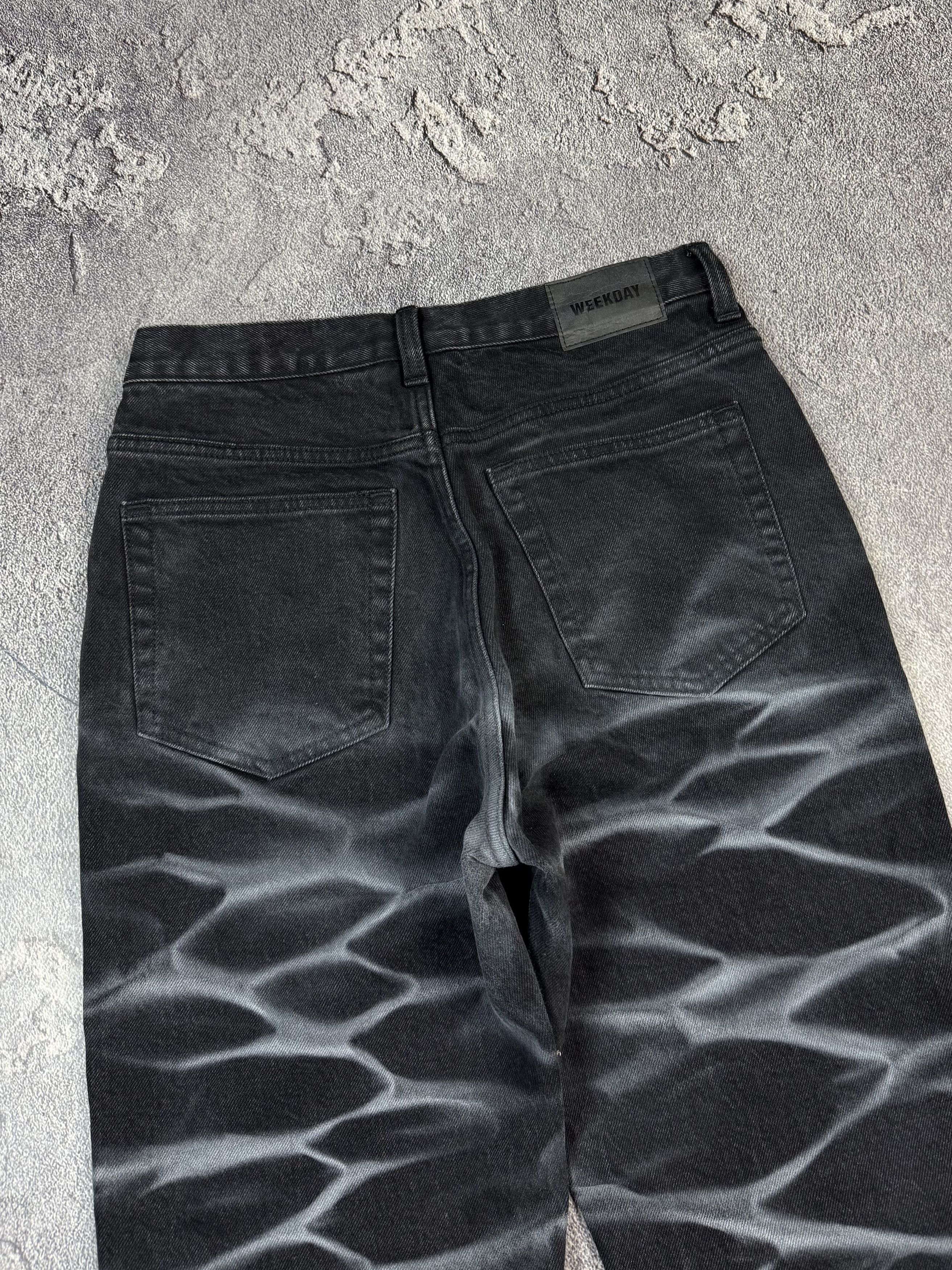 If Six Was Nine Y2K Weekday Faded Straight Leg Jeans Size 28 Size 28" / US 6 / IT 42 - 3 Thumbnail