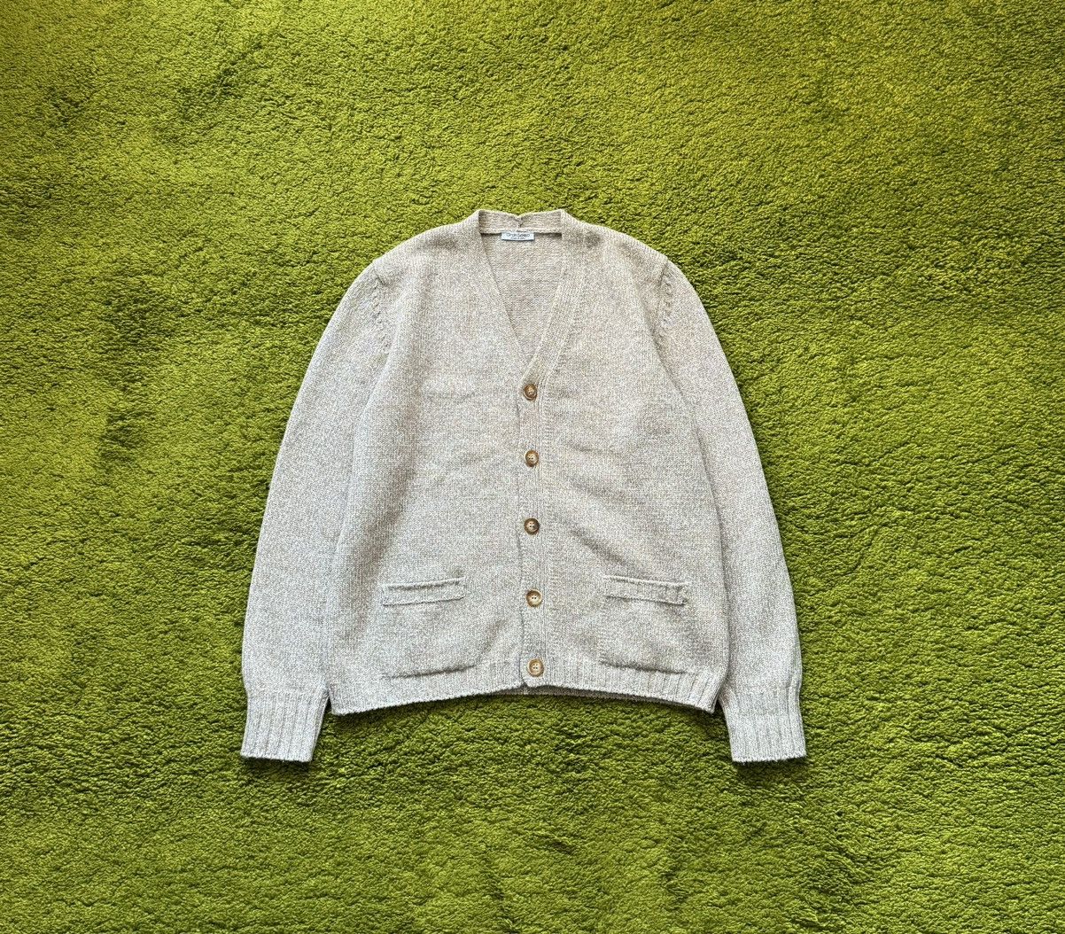 Designer × Gran Sasso Gran Sasso 100% wool cardigan sweater Size M / US 6-8 / IT 42-44 - 1 Thumbnail