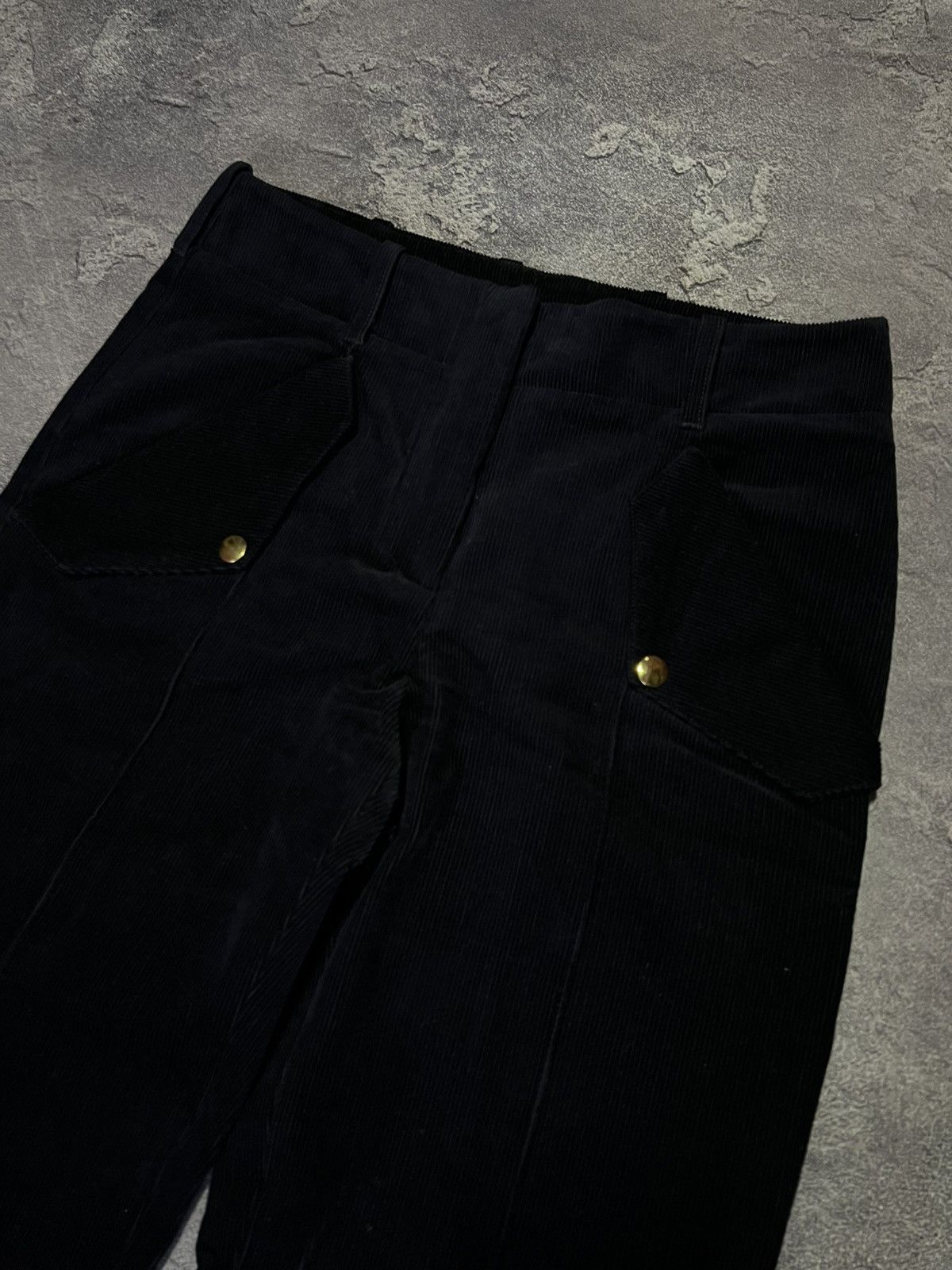 Acne Studios Acne Studios Corduroy Flared Pants Velvet Luxury Size 36" / US 14 / IT 50 - 2 Thumbnail