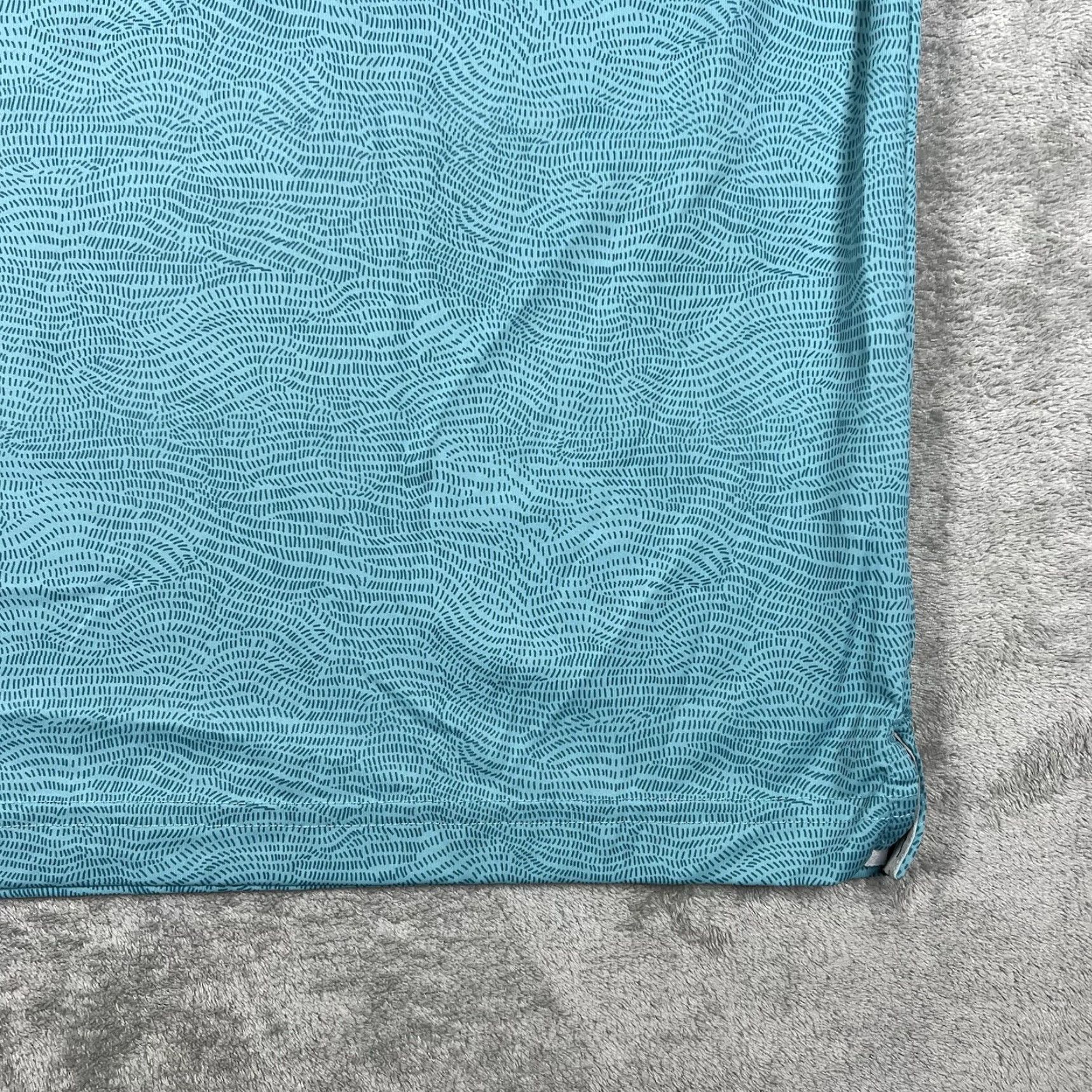 Vintage Walter Hagen Performance Polo Men’s XL Aqua Teal Blue Geometric Golf Perfect 11 Size US XL / EU 56 / 4 - 5 Thumbnail