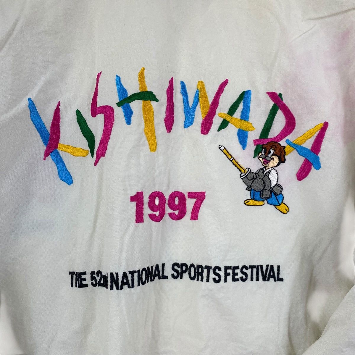Japanese Brand × Vintage Vintage 1997 KISHIWADA National Sports Festival Jacket Size US L / EU 52-54 / 3 - 5 Thumbnail