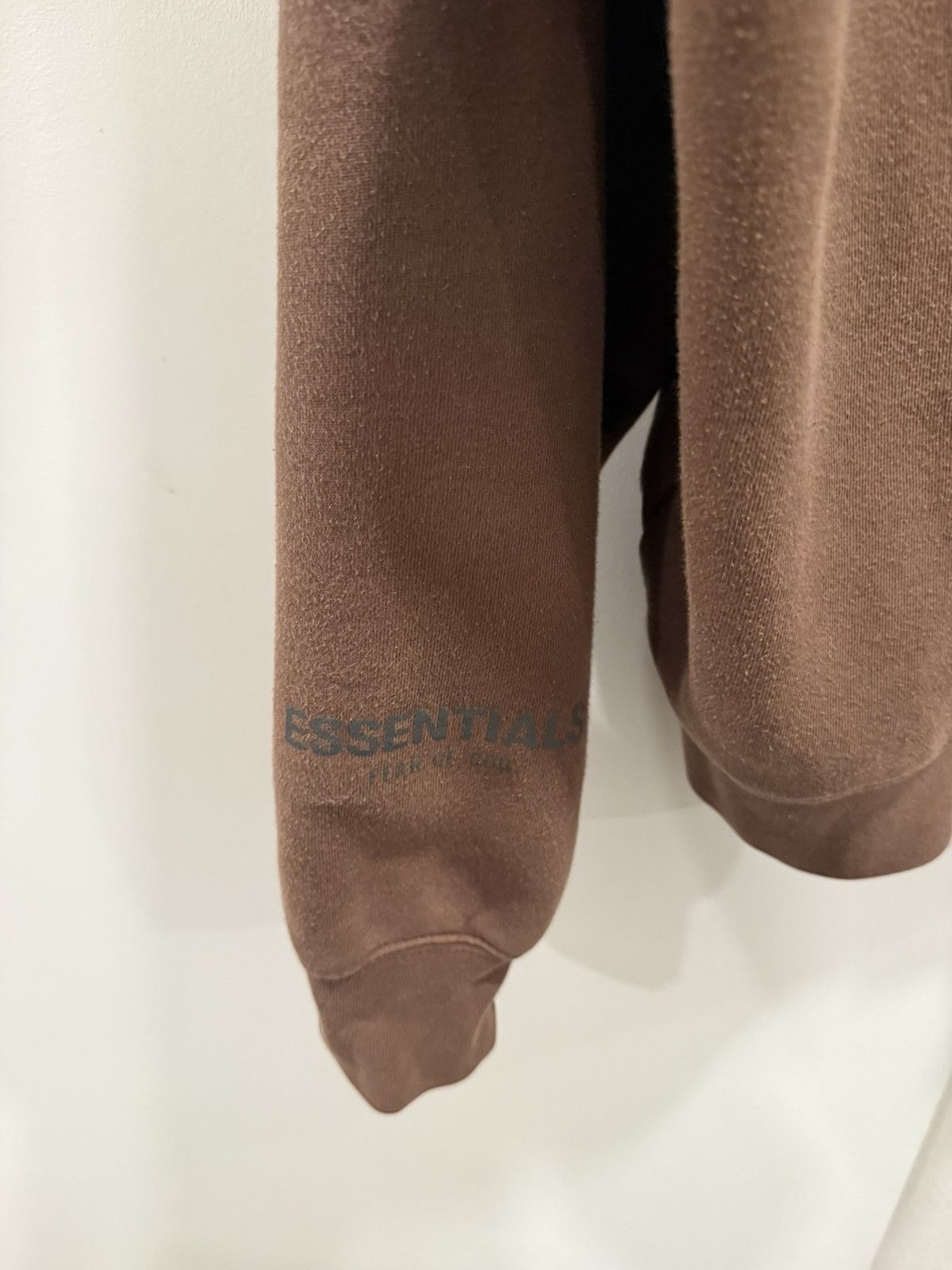 Fear of God Fear of God Essentials Brown Hoodie Size US XL / EU 56 / 4 - 6 Thumbnail