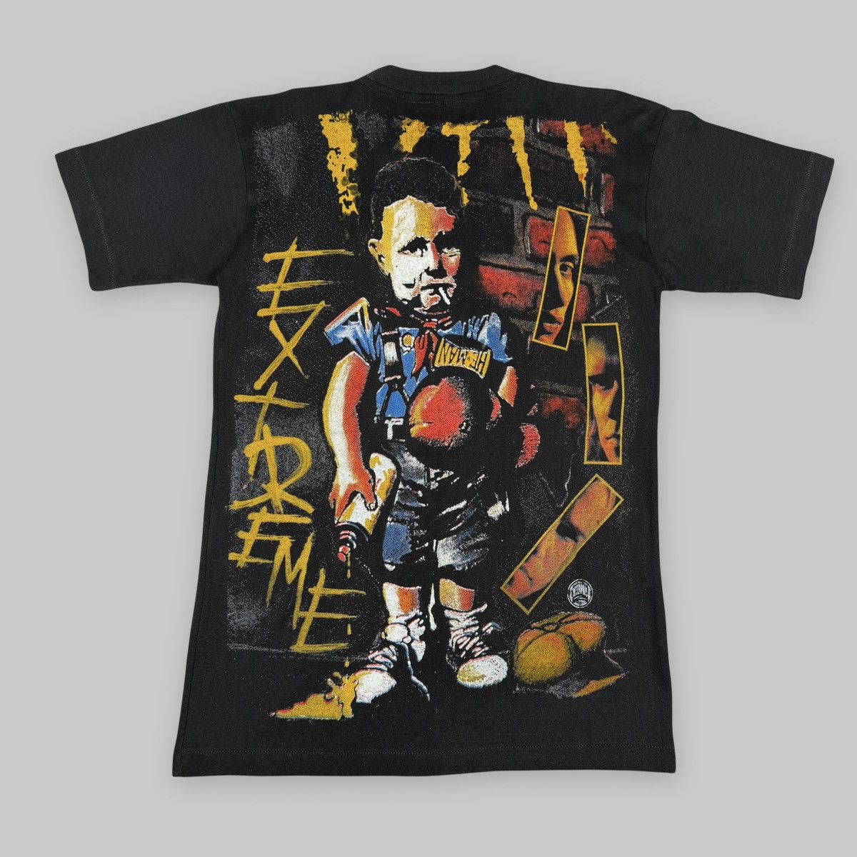 Band Tees Vintage 90s Extreme Enterprise Euro All Over T Shirt Size US L / EU 52-54 / 3 - 2 Thumbnail