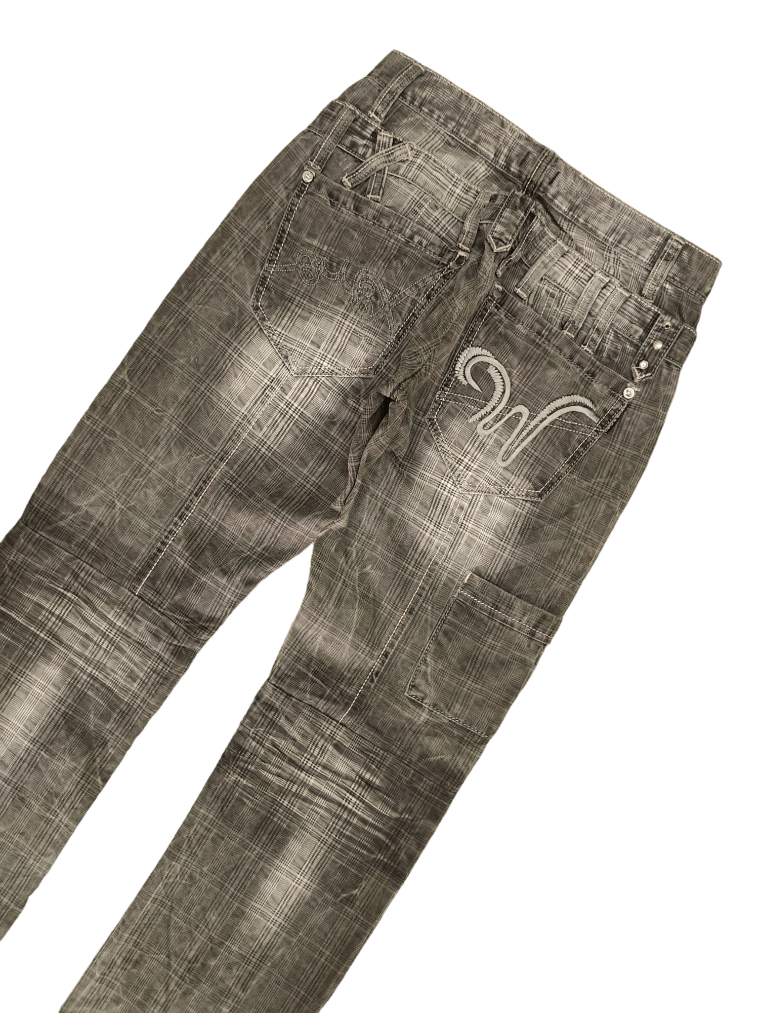 If Six Was Nine Cipo & Maxx Double Waist Cut & Sew Jeans Doublet Styles Size US 32 / EU 48 - 11 Thumbnail