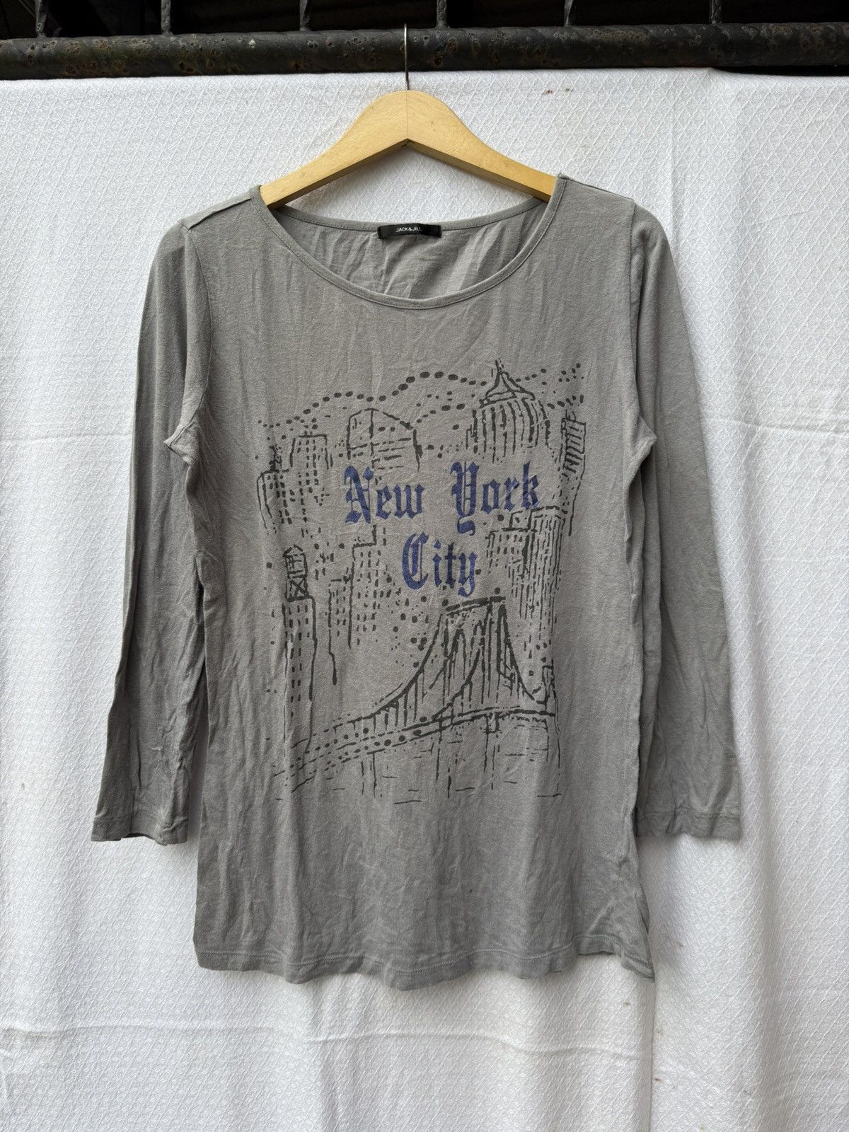 Hysteric Glamour 2000s - JACK&JILL NEW YORK CITY GRAPHIC VKEI STYLE Size US M / EU 48-50 / 2 - 1 Thumbnail