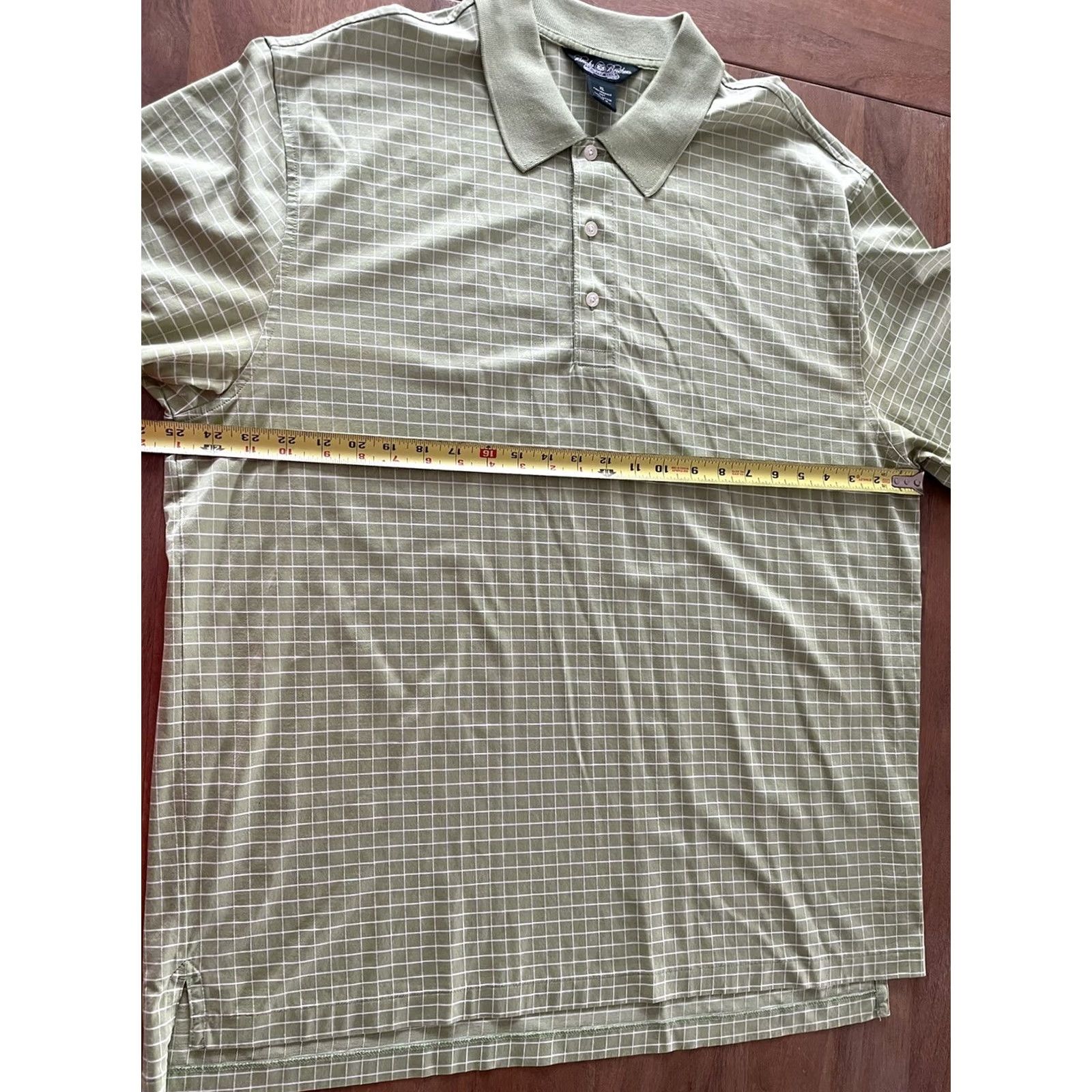 Brooks Brothers VINTAGE Brooks Brothers Country Club Golf Polo Shirt Mens XL Green 100% Cotton Knit Moisture Wicking Breathable Lightweight Logo Performance Polo Golf Size US XL / EU 56 / 4 - 4 Thumbnail
