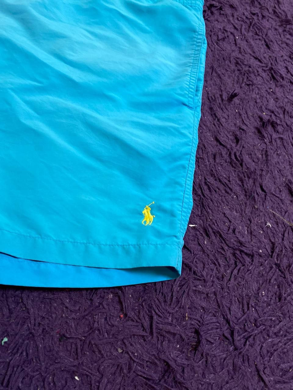 Polo Ralph Lauren Polo Ralph Lauren Blue Embroidered Logo Shorts Size L Size US 32 / EU 48 - 5 Thumbnail