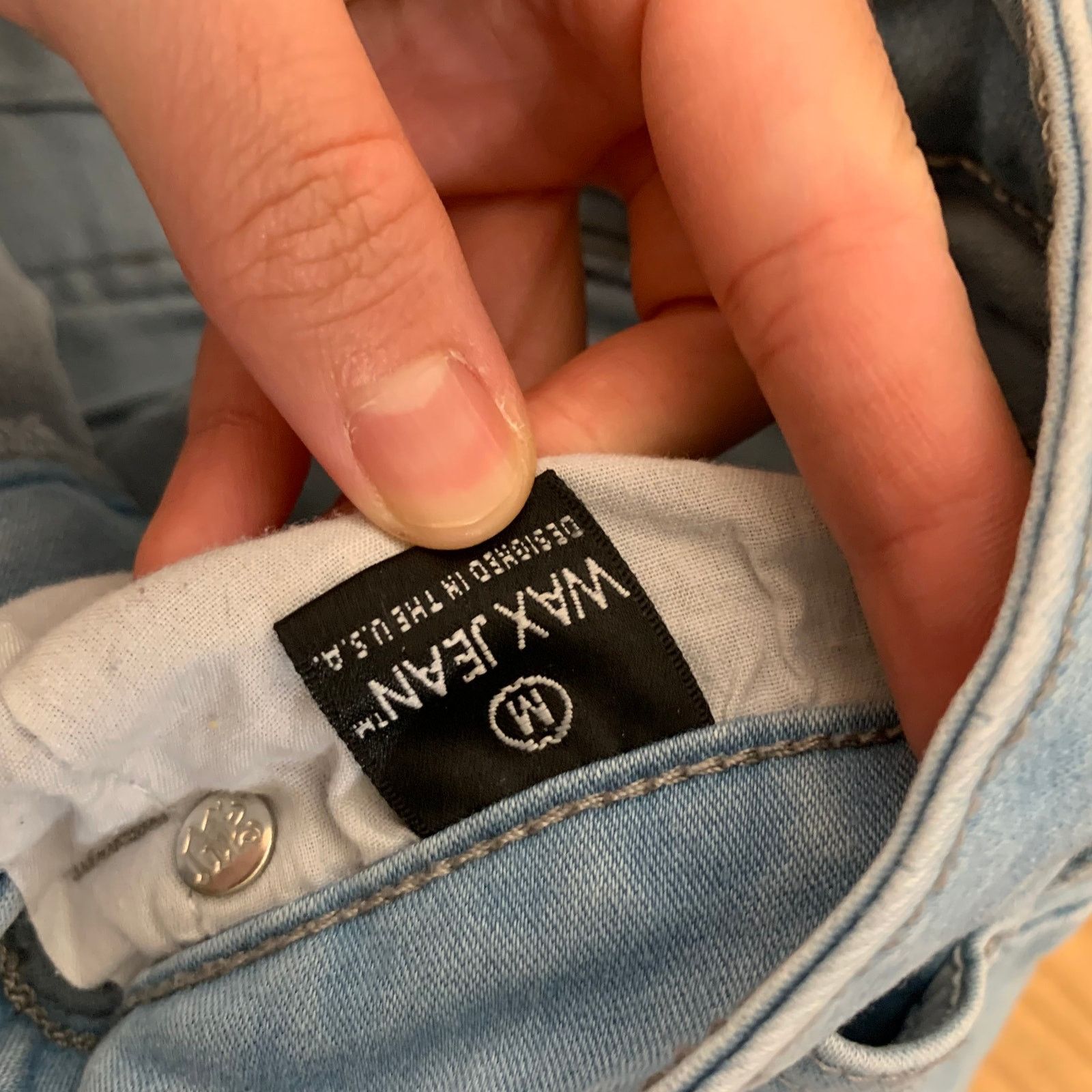 Other Wax Jean Women’s Blue Jeans size M Size 27" / US 4 / IT 40 - 2 Thumbnail