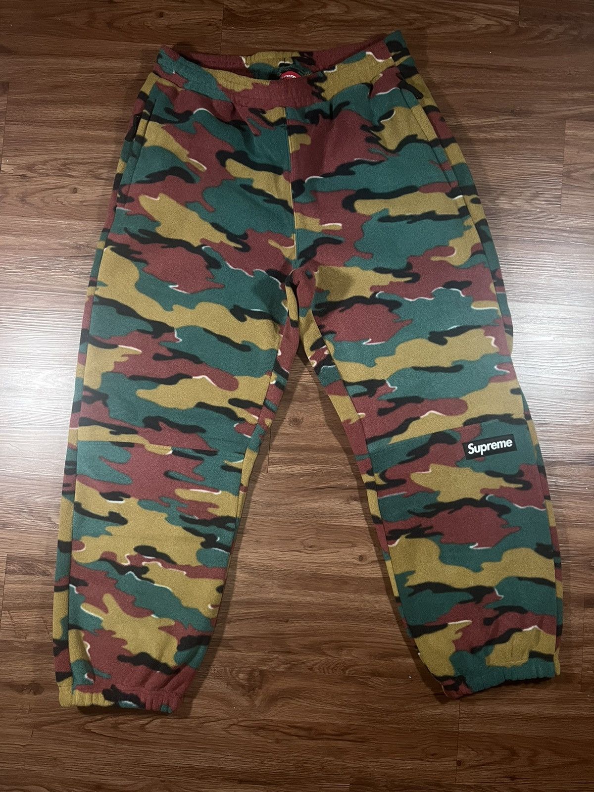 Supreme Polartec Camo Pants Sz M