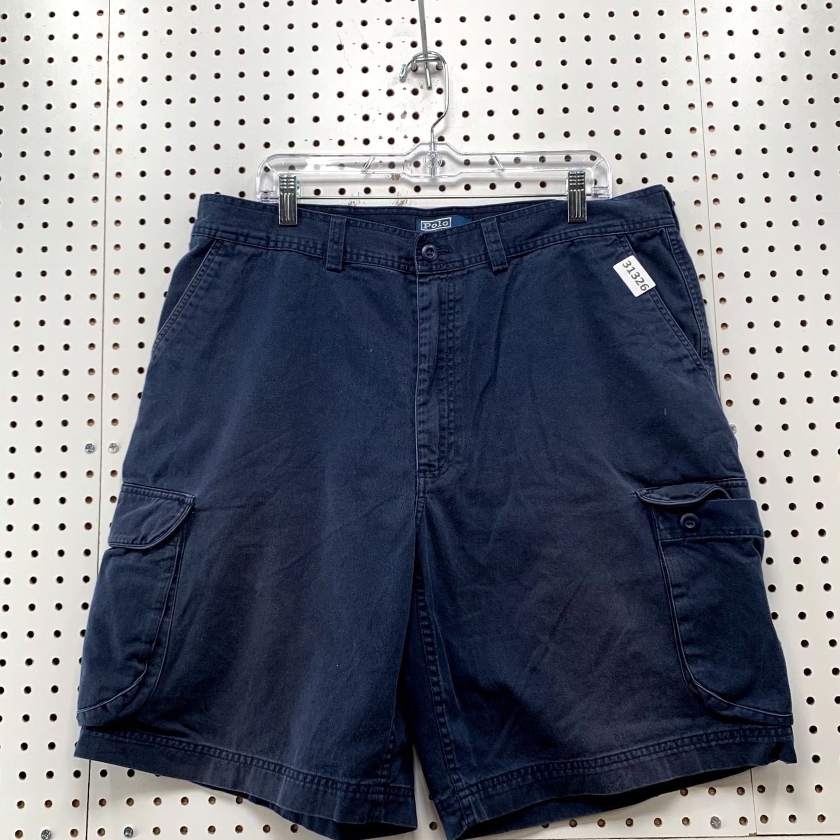 Polo Ralph Lauren Polo Ralph Lauren Cargo Shorts Mens Navy Blue 36x10 Casual Cargo Utility Shorts Mens Size US M / EU 48-50 / 2 - 5 Thumbnail