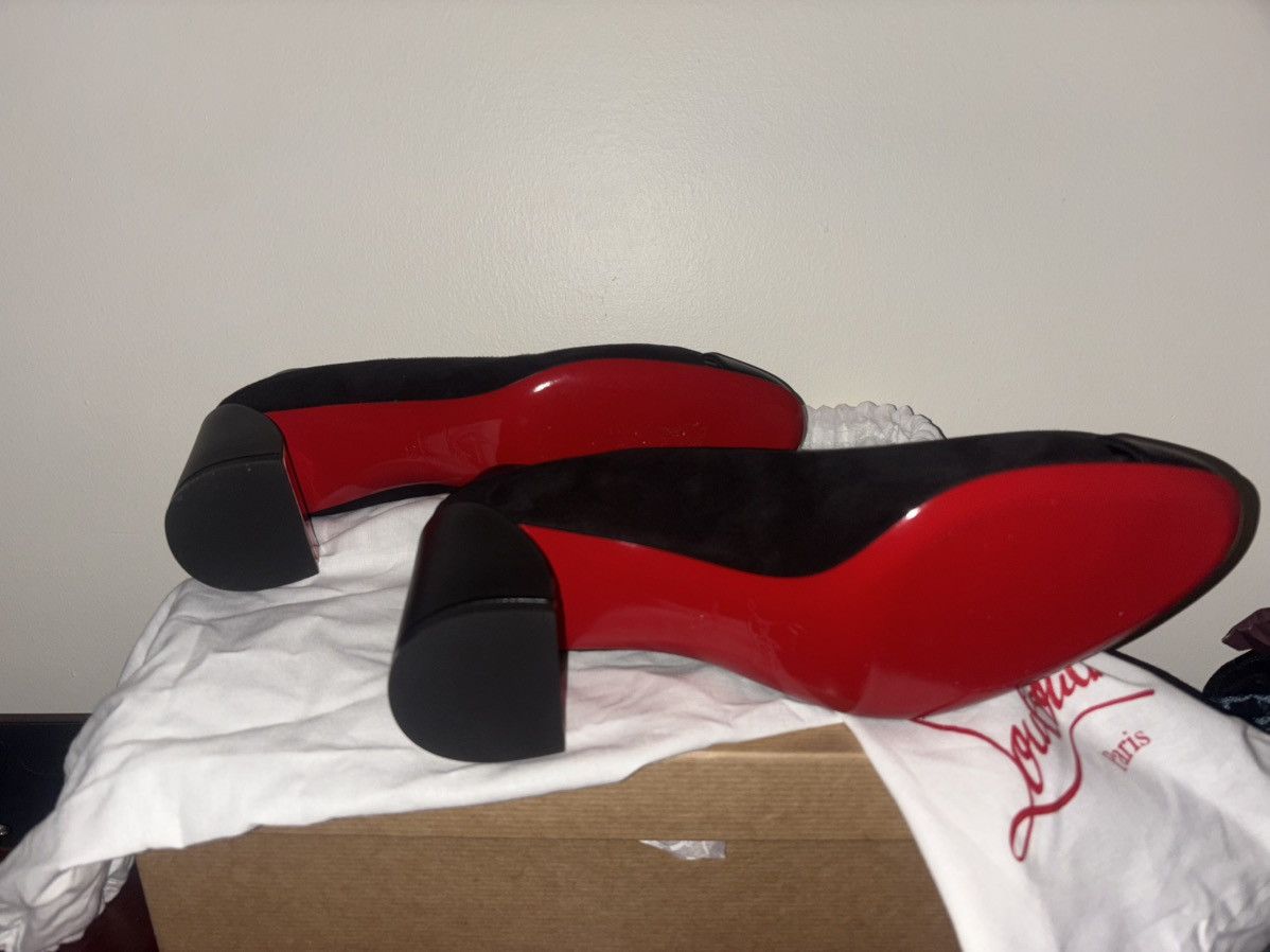 Christian Louboutin Christian Louboutin Miss Duvette black heels. Never worn Size US 9 / IT 39 - 2 Thumbnail