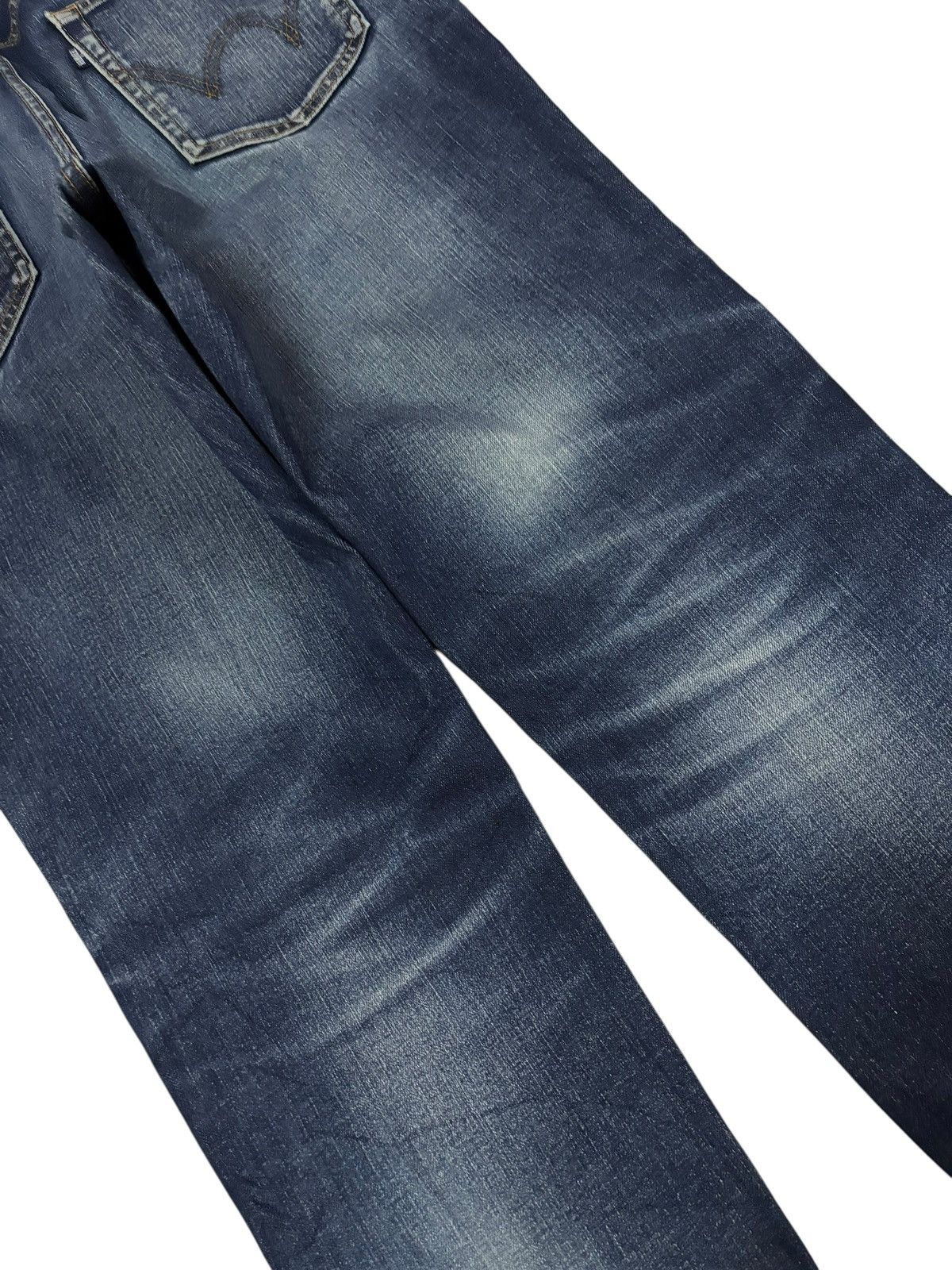 Edwin Vtg Edwin Japan 602 Distressed Jeans Size US 32 / EU 48 - 9 Thumbnail