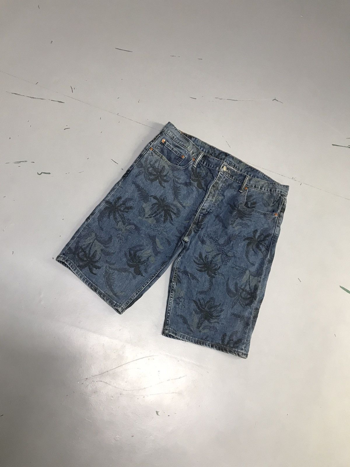 Levi's Vintage Levi’s 502 bleached jort Size US 40 / EU 56 - 3 Thumbnail