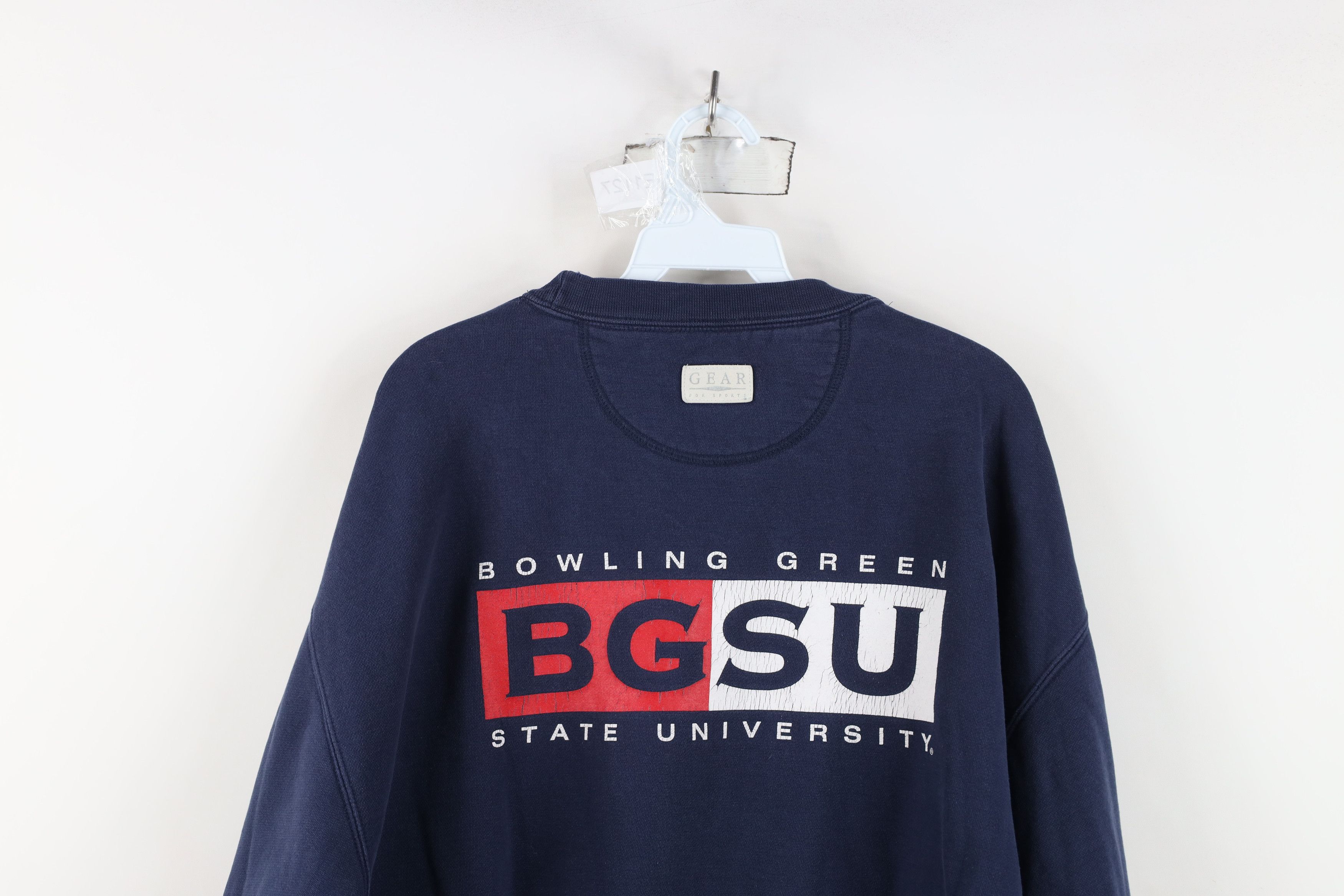 Vintage Vintage 90s Bowling Green State University Sweatshirt USA Size US M / EU 48-50 / 2 - 14 Thumbnail