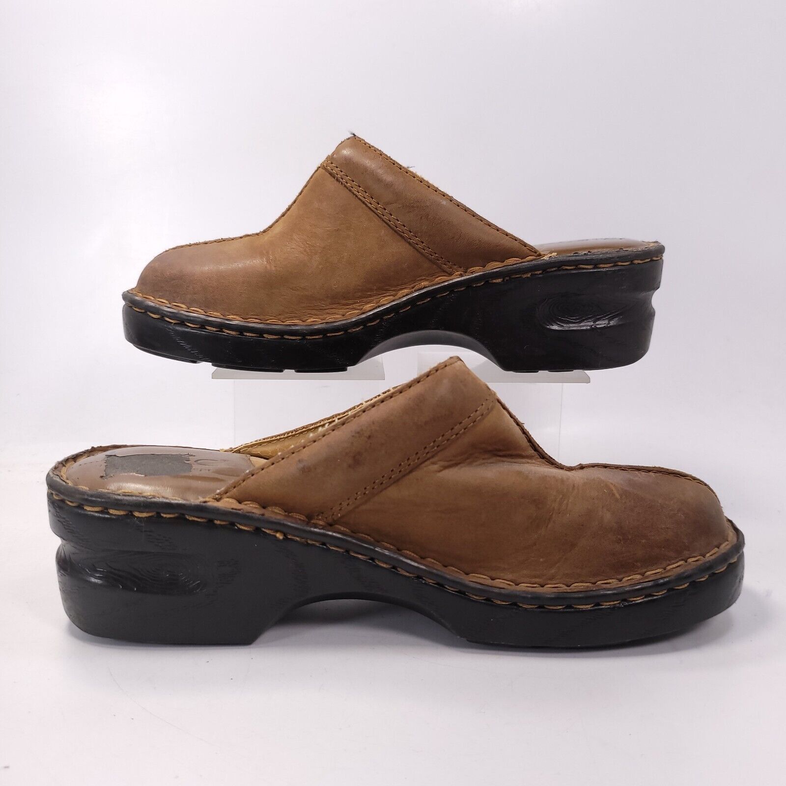 Born Born boc Concept Casual Clog Womens Size 7 38 BC1079 Brown Size US 7 / IT 37 - 6 Thumbnail