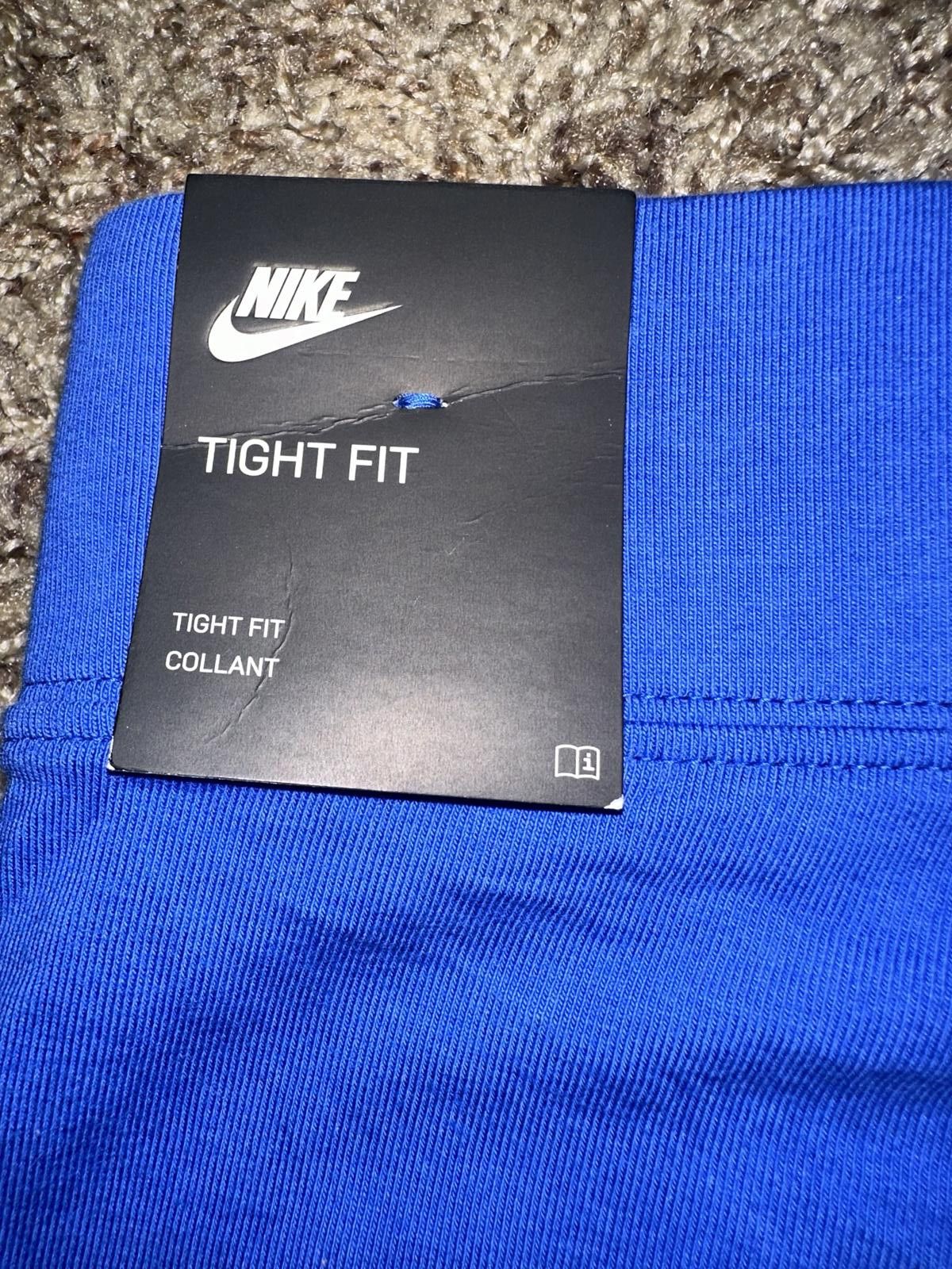 Nike Nike Women’s Essential Blue Bike Gym Shorts Size 32" / US 10 / IT 46 - 6 Thumbnail