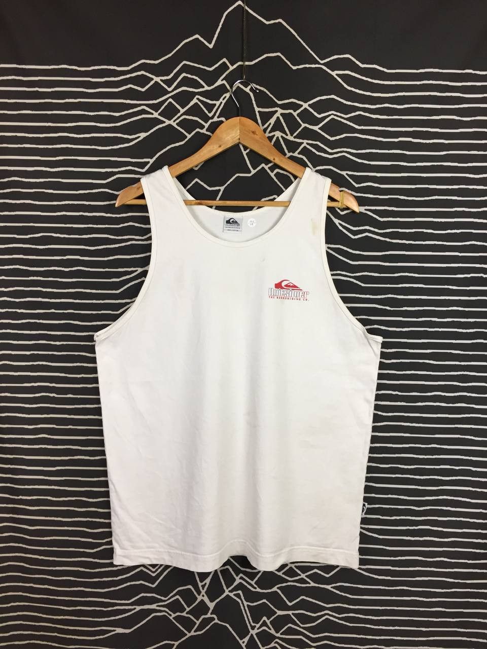 Quiksilver Vtg Quiksilver The Boardriding Co. Logo Surf Tank Top Size US L / EU 52-54 / 3 - 8 Thumbnail