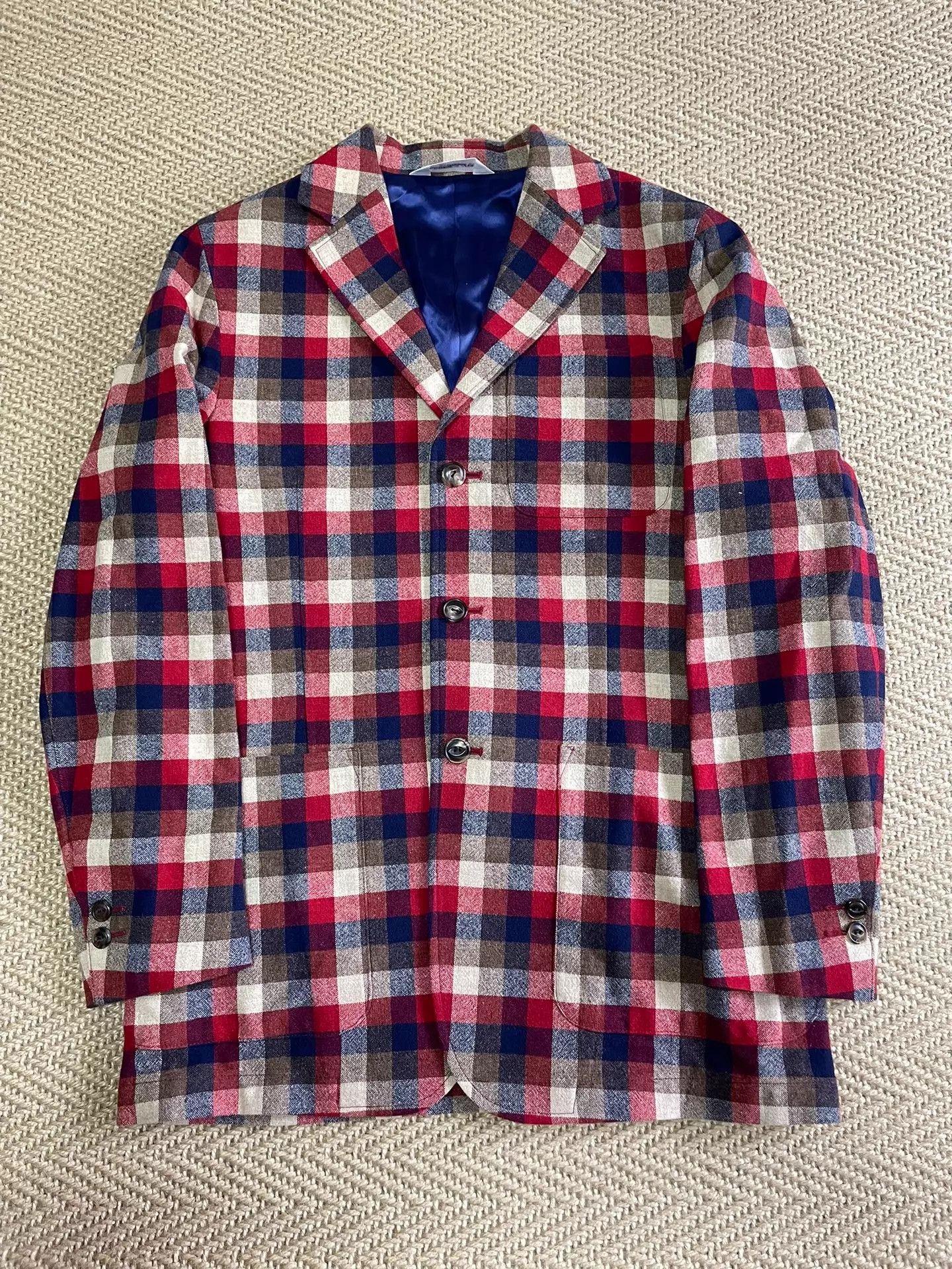 Bape BAPE Wool Blend Check Blazer S (Worn Once, Near New) Size US S / EU 44-46 / 1 - 1 Thumbnail