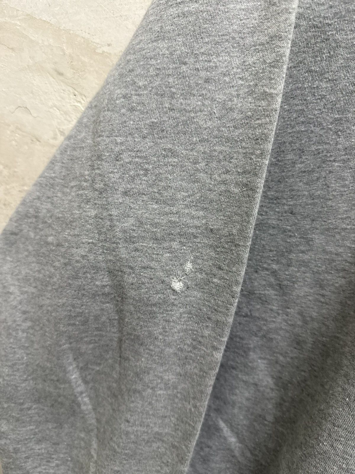 Tommy Hilfiger Distressed Tommy Hilfiger Spell Out Half Zipper Sweatshirt Size US L / EU 52-54 / 3 - 6 Thumbnail
