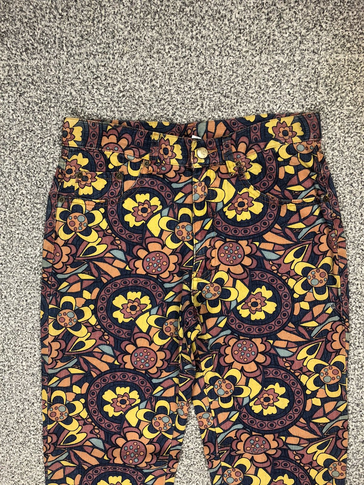 Japanese Brand × Vintage Vintage Japanese Brand Pop And Pop Family OVP Flare Jeans Size US 30 / EU 46 - 2 Thumbnail