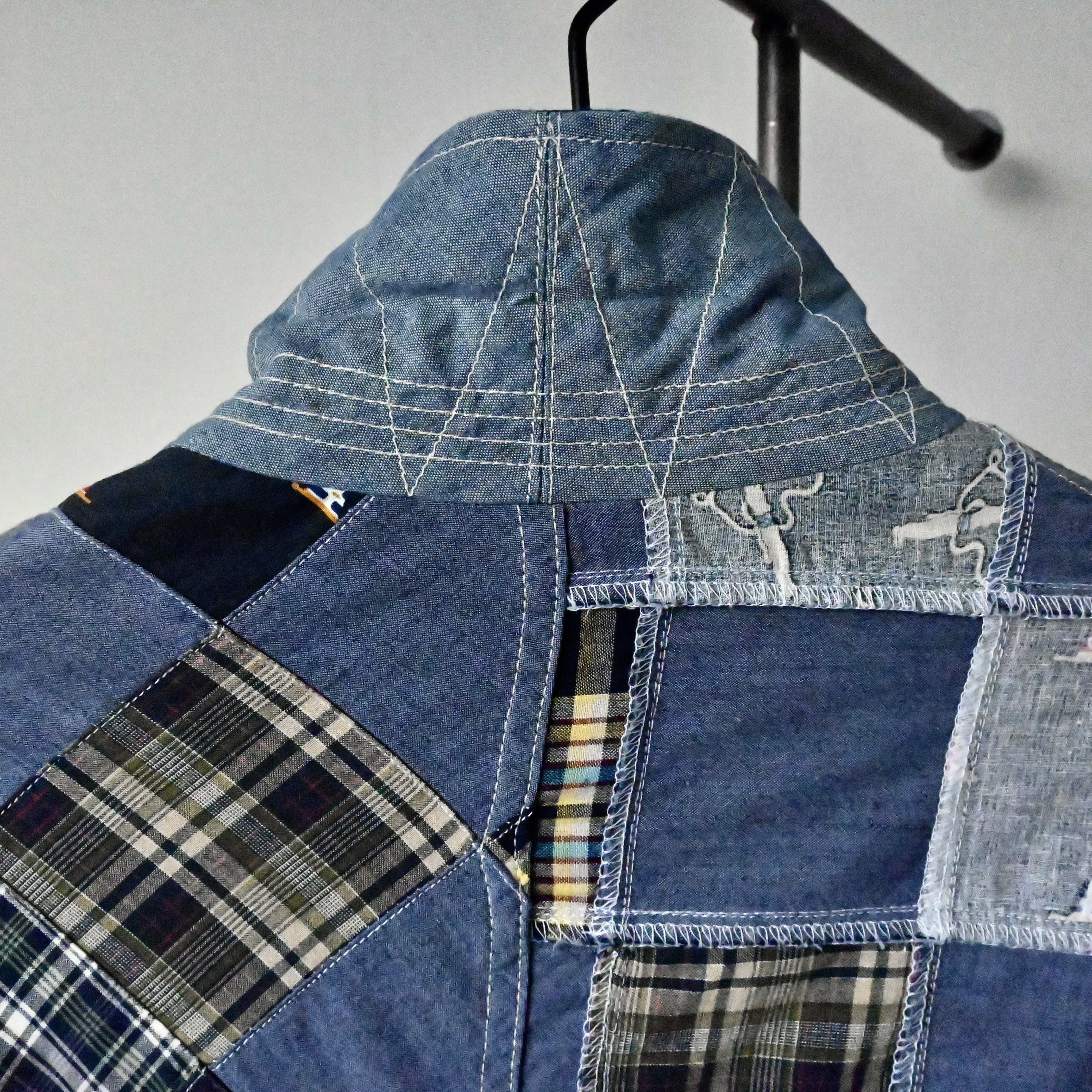 Beams Plus × Engineered Garments Engineered Garments x Beams Plus patchwork cotton blazer Size US M / EU 48-50 / 2 - 13 Thumbnail