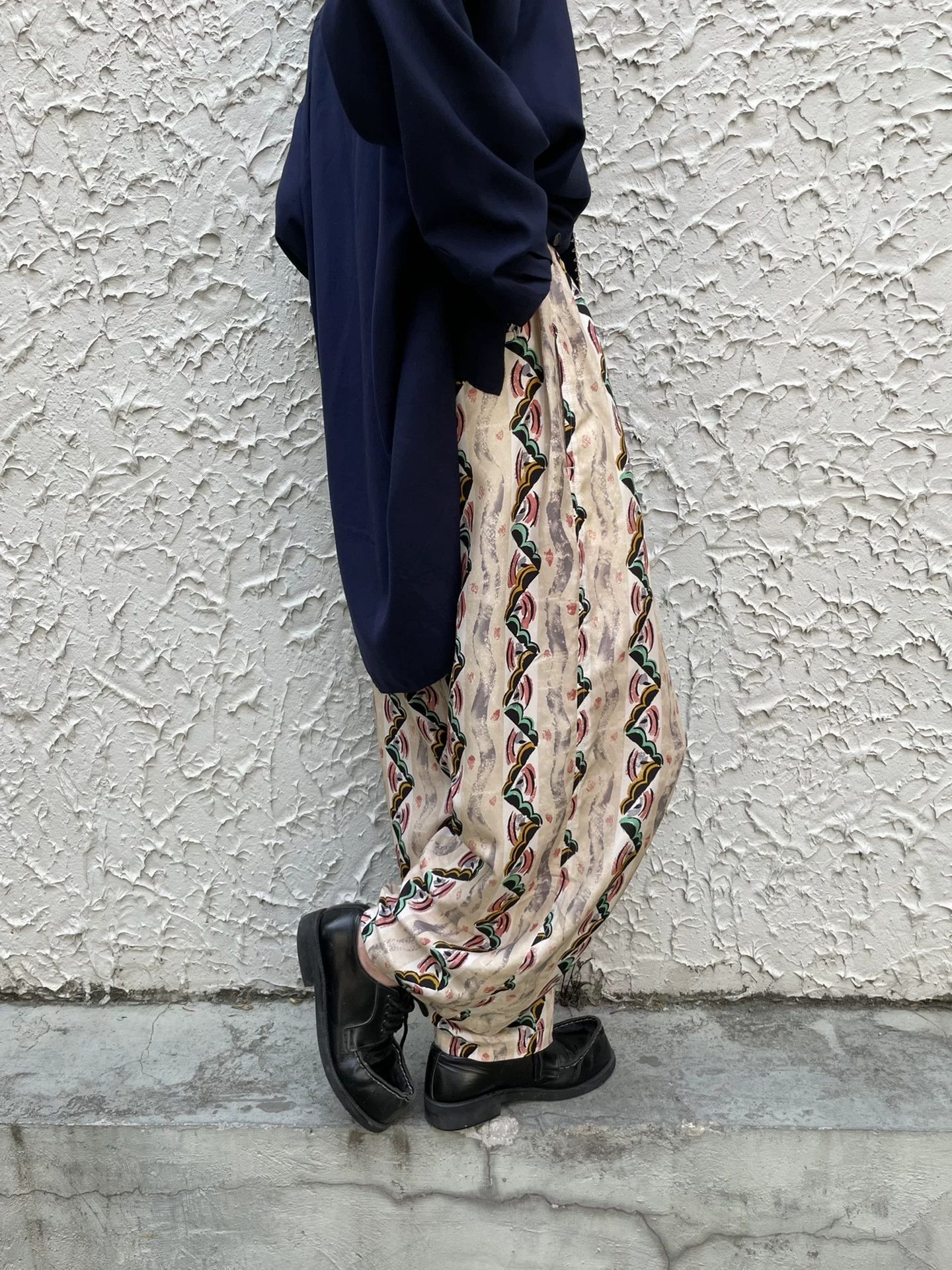 Yohji Yamamoto Yohji Yamamoto 1993SS Silk Patterned Trousers M Size US 32 / EU 48 - 5 Thumbnail