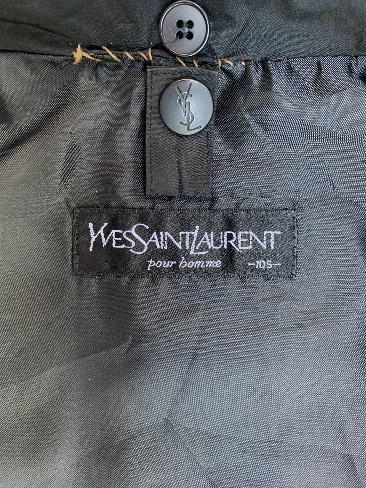 Vintage × Yves Saint Laurent Double Layered Coat Jacket Size US M / EU 48-50 / 2 - 15 Thumbnail