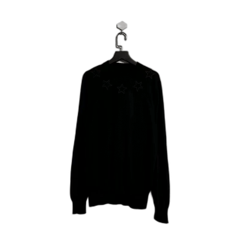 Givenchy Givenchy Black Star Sweater Size M-yf Size US M / EU 48-50 / 2 - 1 Thumbnail