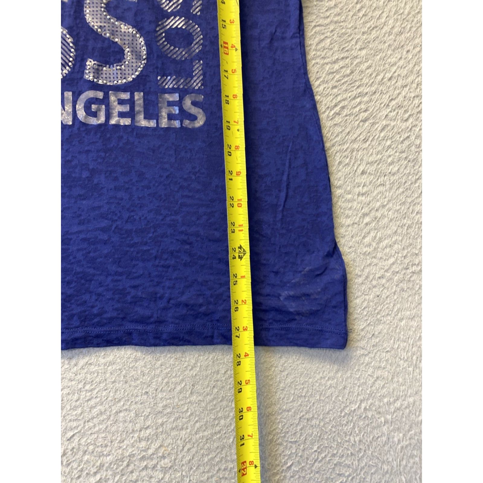 Guess GUESS T-Shirt Woman Blue Logo Crew Neck Short Sleeve XL Regular Cotton-Polyester Top Women’s Shirt Size XL / US 12-14 / IT 48-50 - 5 Thumbnail
