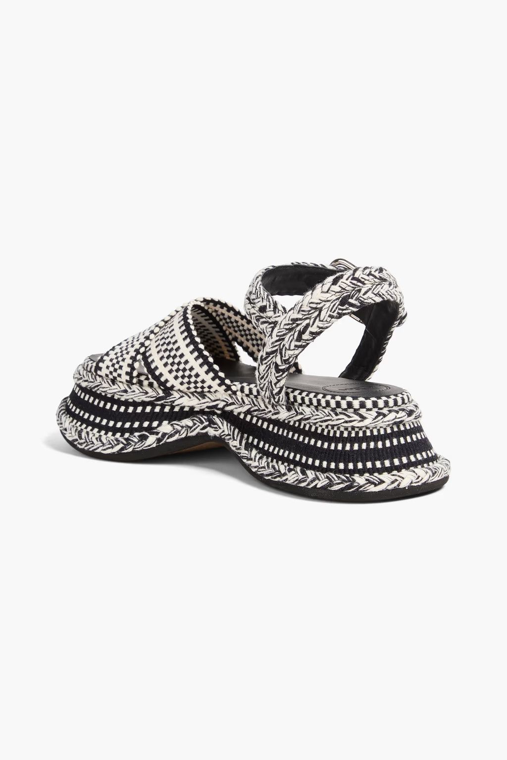 Chloe o1y0825 Sandals in Black/White Size US 5 / IT 35 - 2 Thumbnail