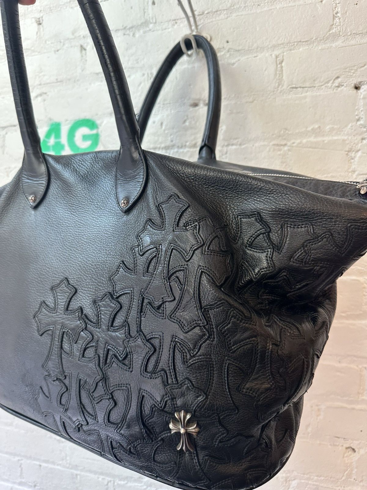 Chrome Hearts Chrome Hearts HUGE FLOODED CROSS BAG DUFFLE TRAVEL Size ONE SIZE - 4 Thumbnail