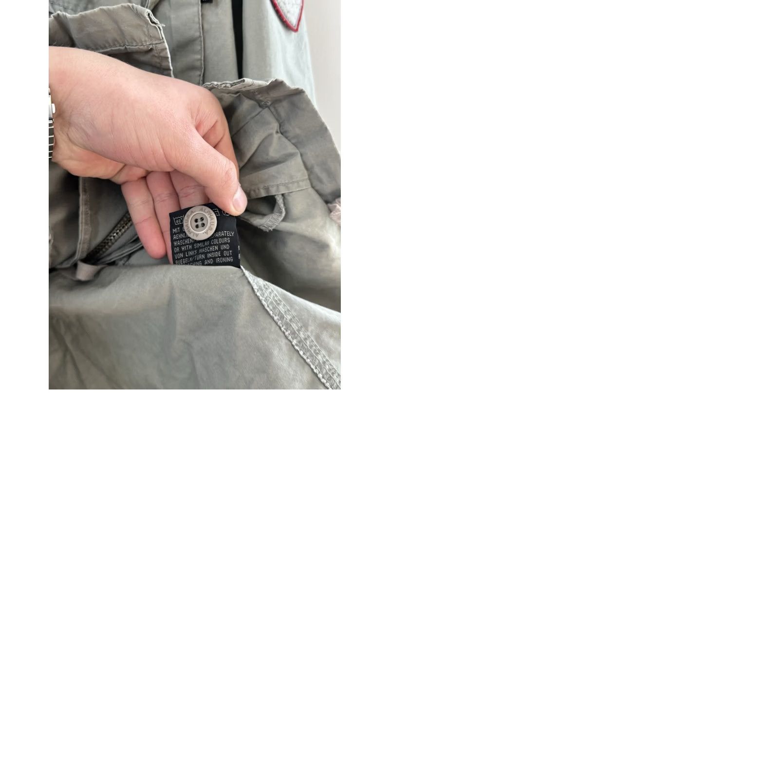 Alpha Industries VINTAGE Alpha Industries Jacket Military 90s Y2K Multi Pocket Cargo Gray S Men Size US S / EU 44-46 / 1 - 10 Thumbnail