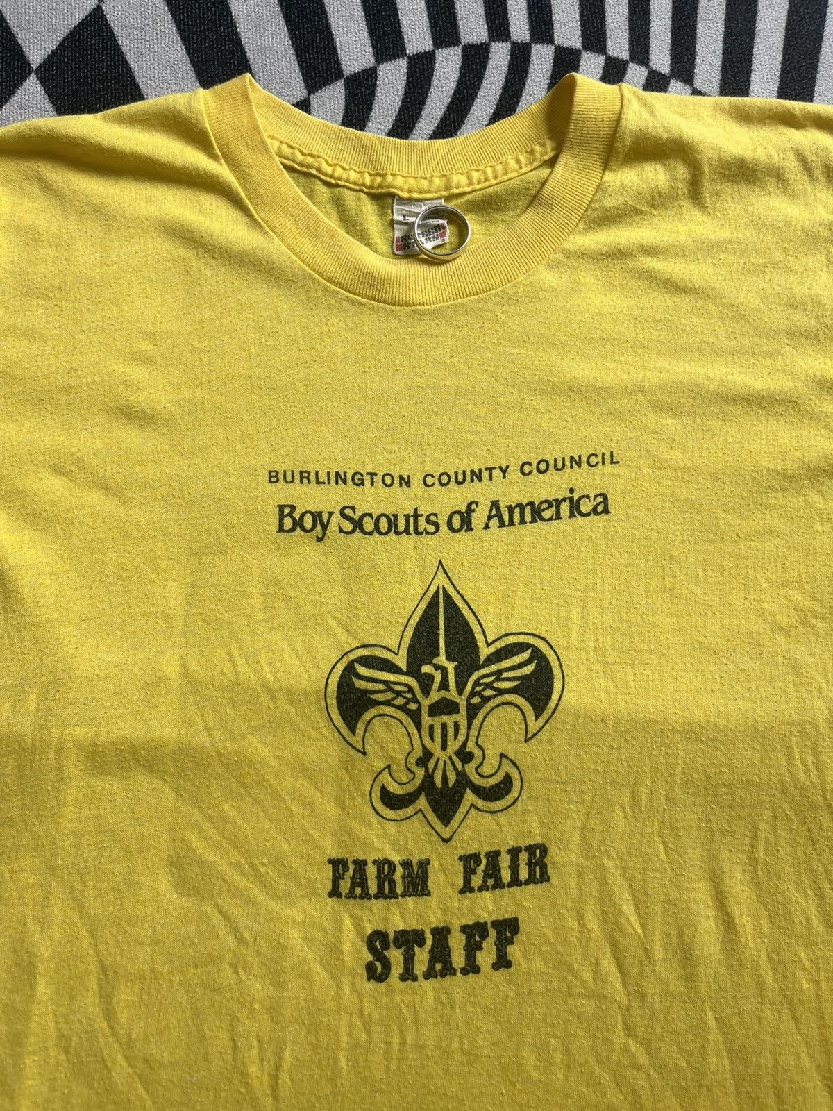 Vintage Vintage Boy Scouts of America Farm Fair STAFF 80’s Tshirt Size US L / EU 52-54 / 3 - 5 Thumbnail