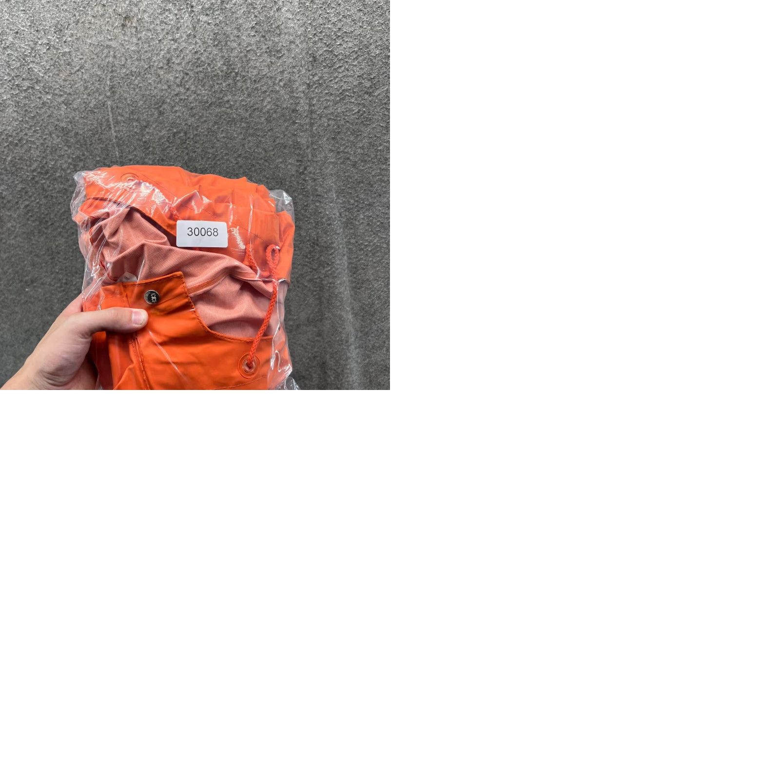 Helly Hansen VINTAGE Helly Hansen Jacket Mens Medium Orange Snap Rain Coat Hooded Waterproof Mens Regular XS? Wait invalid. Size US M / EU 48-50 / 2 - 9 Thumbnail