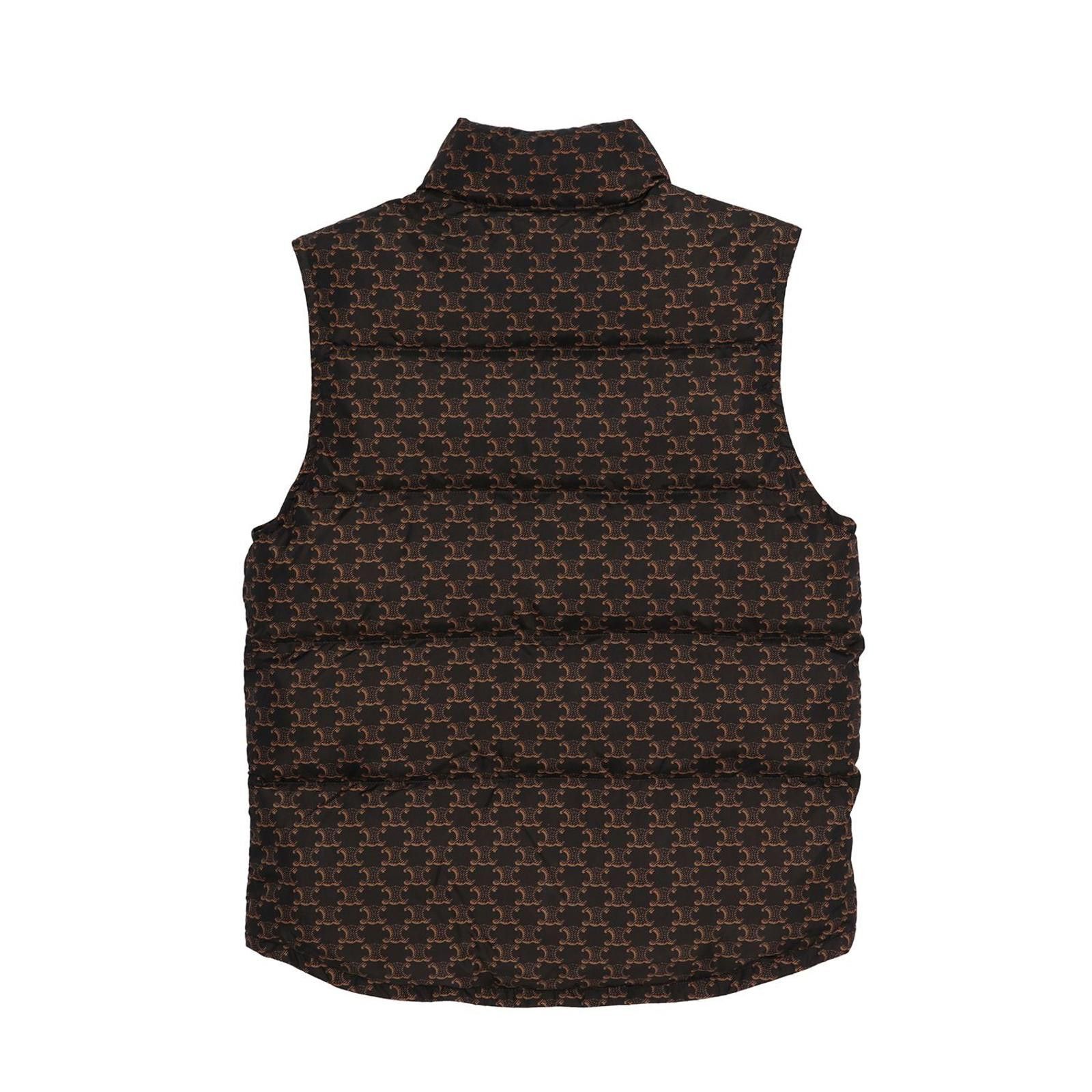 Celine Celine Quilted Vest Size ONE SIZE - 2 Thumbnail