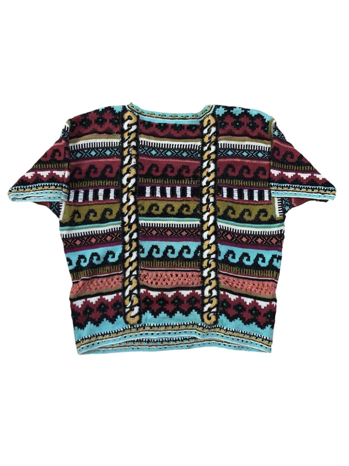 Yoshiyuki Konichi Ficce Uomo handknit top