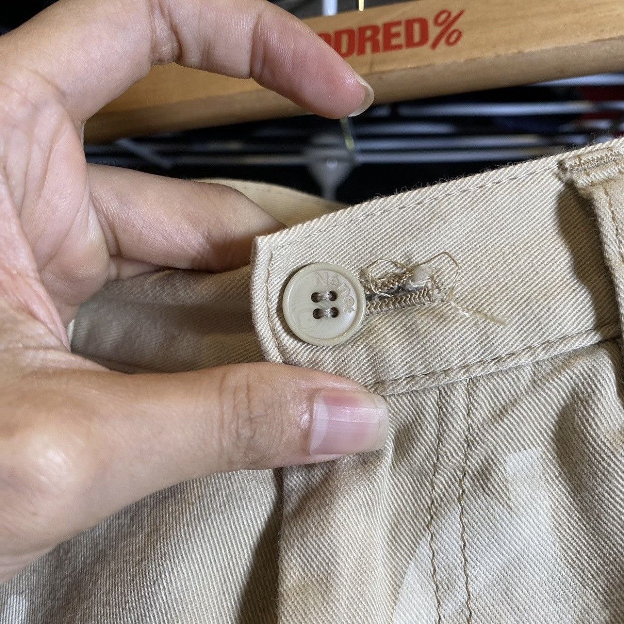 Ne-Net Ne-net Beige All Over House Print Pants Relaxed Wide Leg 30 Size US 30 / EU 46 - 11 Thumbnail