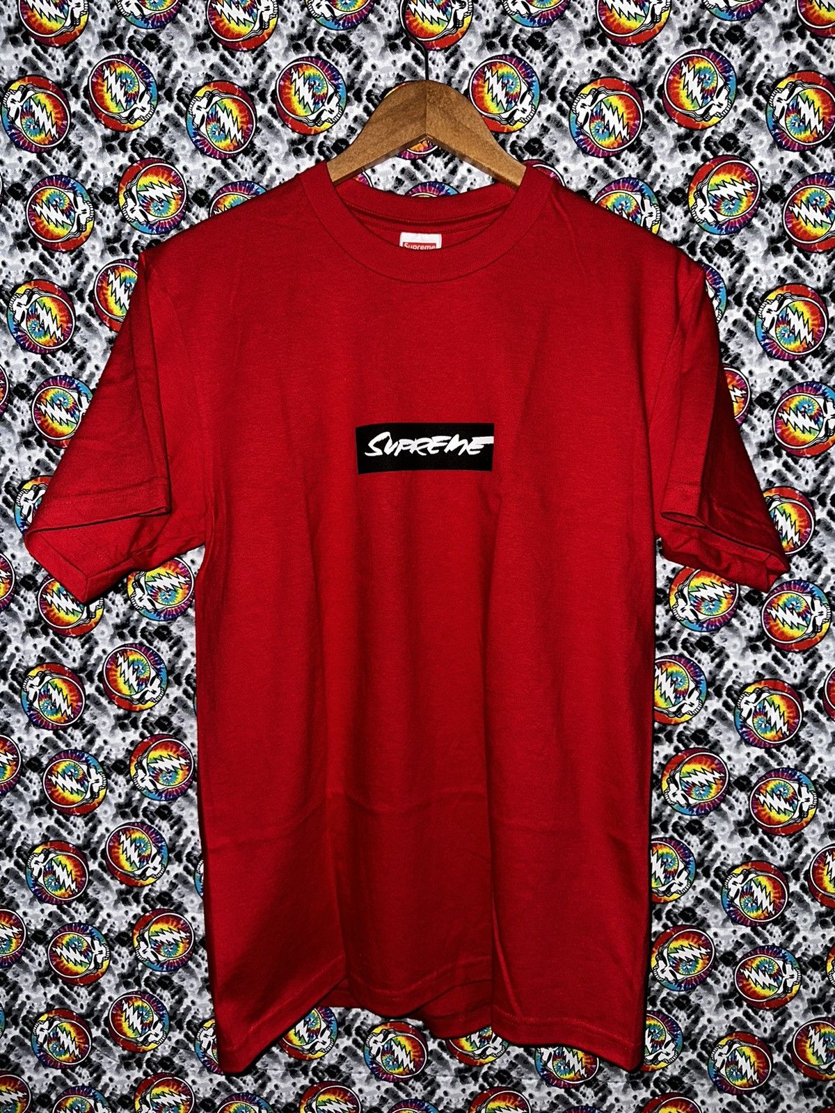 Supreme Futura Box Logo Tee Red Size XXL | eBay