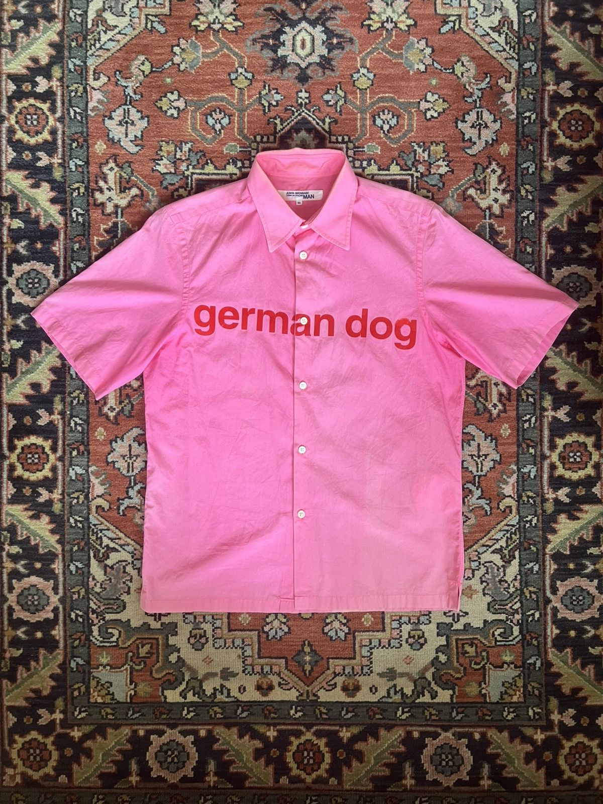 Junya Watanabe Junya Watanabe SS02 “German Dog” Poem Button Up Shirt Size US M / EU 48-50 / 2 - 1 Thumbnail