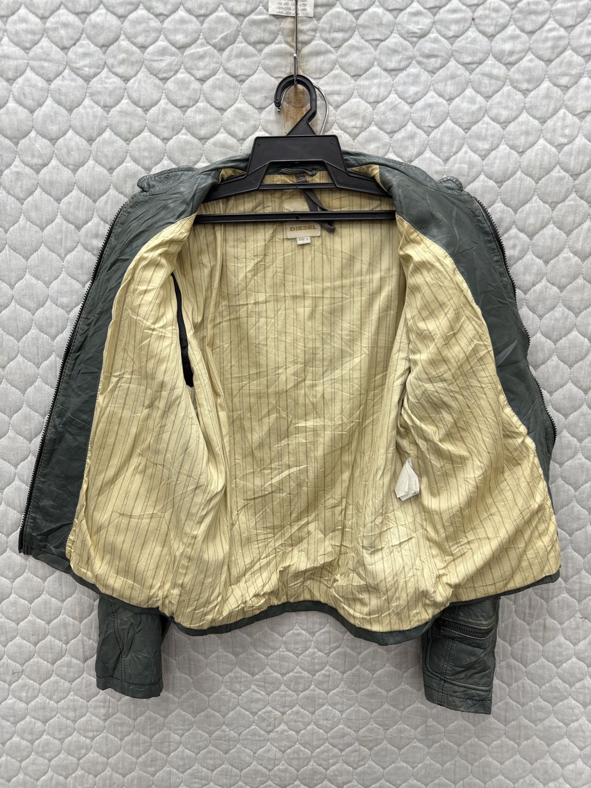 Diesel Black Gold 🔥🔥🔥ARCHIVE DIESEL BIKER JACKET Size US M / EU 48-50 / 2 - 7 Thumbnail
