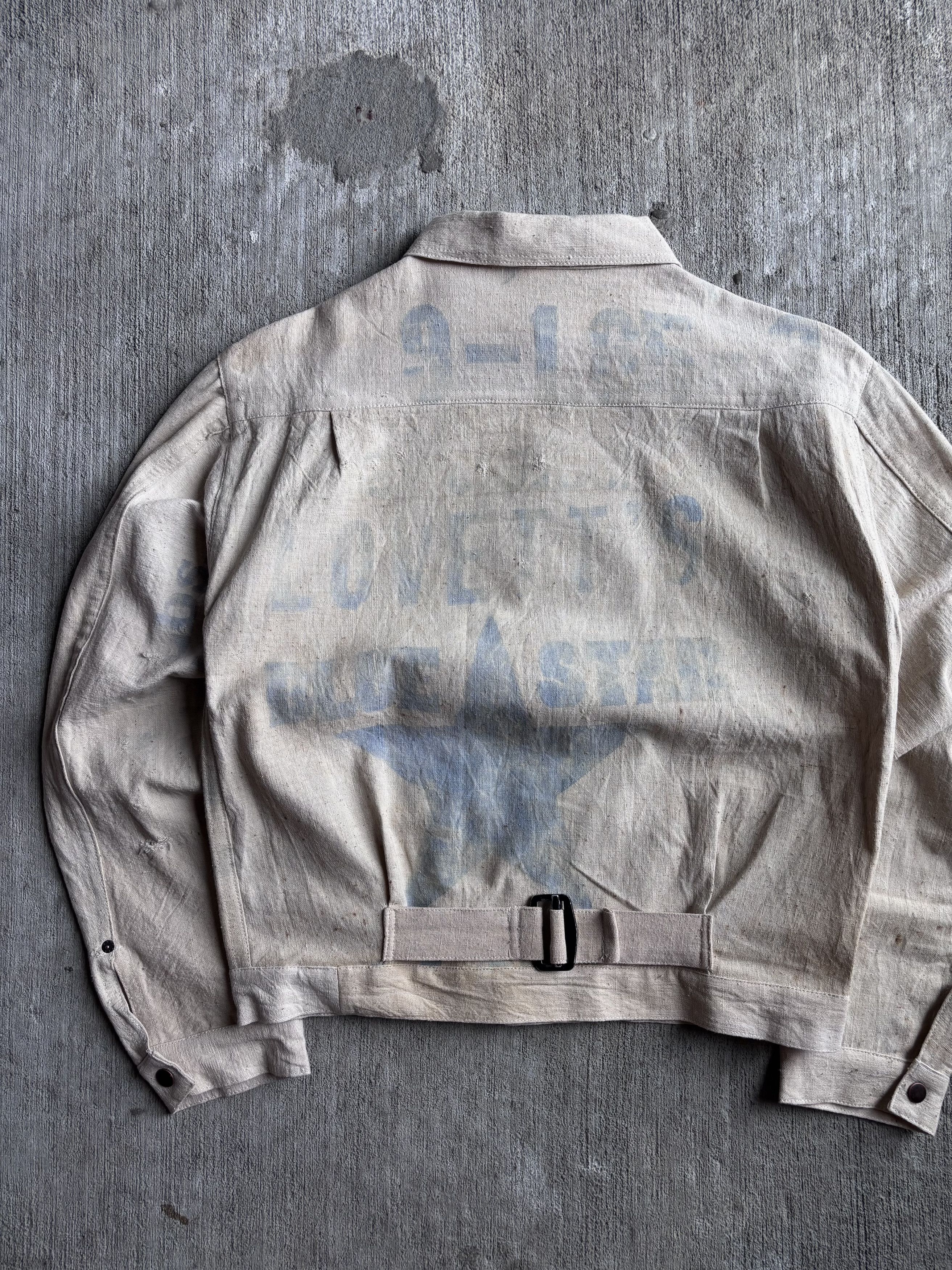 Other 1:1 Feedsack Type I Style Jacket By David Turner Size US L / EU 52-54 / 3 - 5 Thumbnail