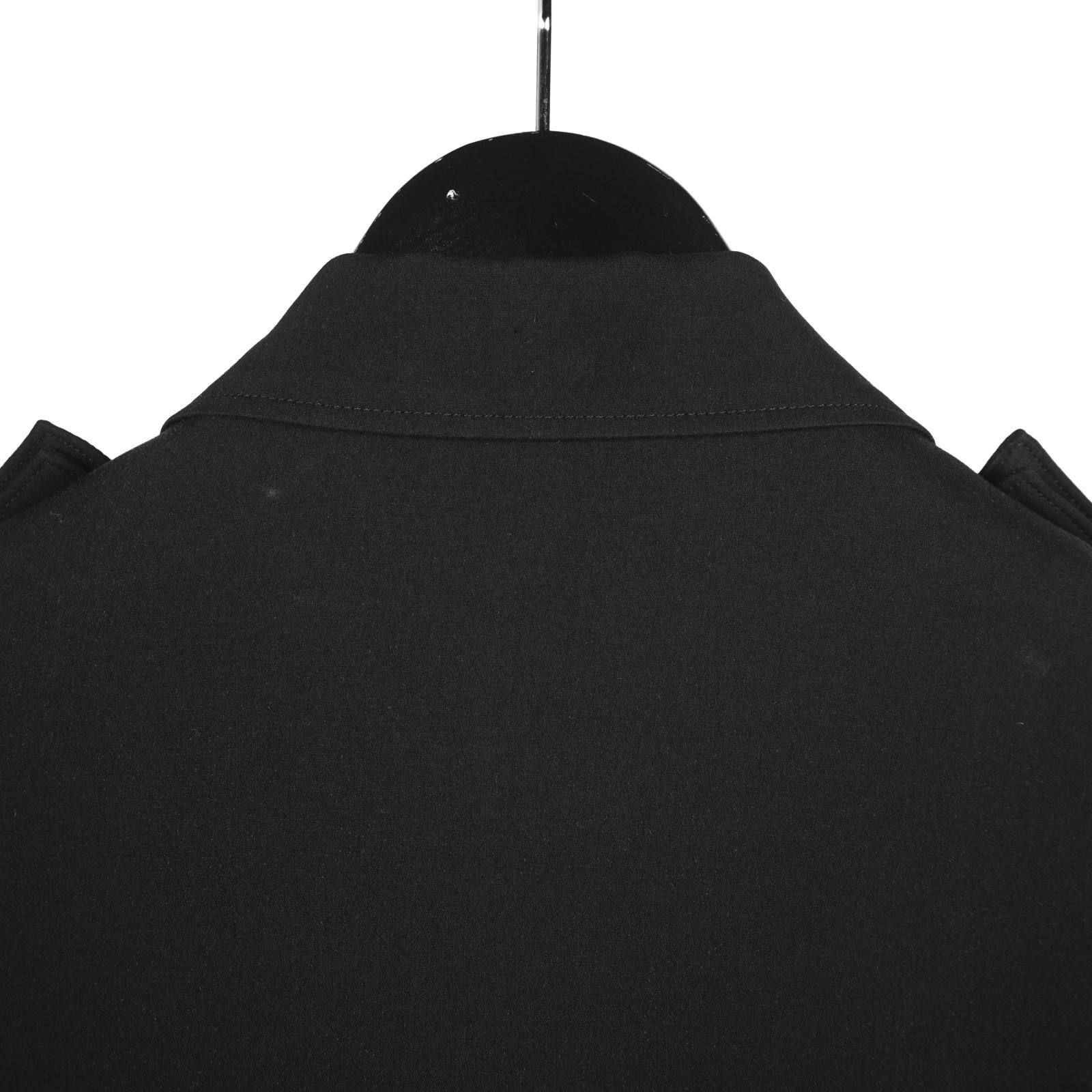 Yohji Yamamoto Yohji Yamamoto Pour Homme - Printed Rayon Cape Coat Size US S / EU 44-46 / 1 - 10 Thumbnail