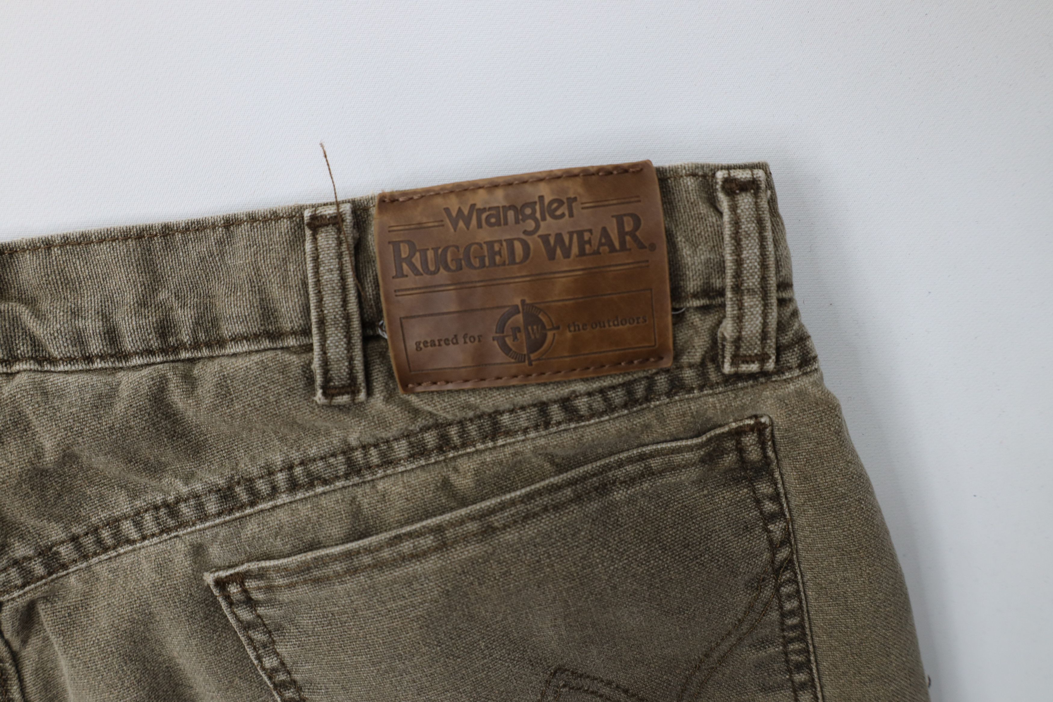 Wrangler Vintage 90s Wrangler Quilted Fleece Lined Straight Leg Jeans Size US 34 / EU 50 - 14 Thumbnail
